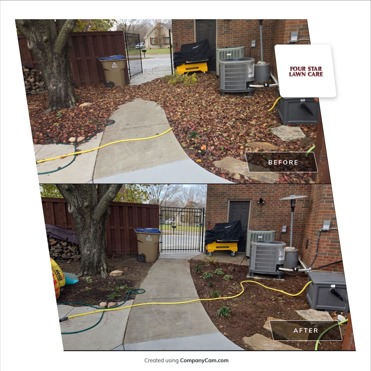 Project in Wichita by Four Star Lawn Care