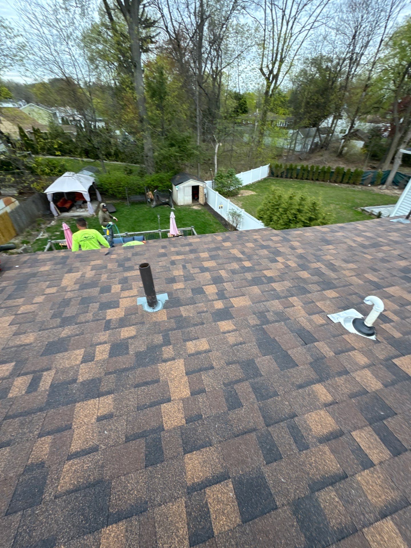 Burnt Sienna Shingles by Reimagine Roofing