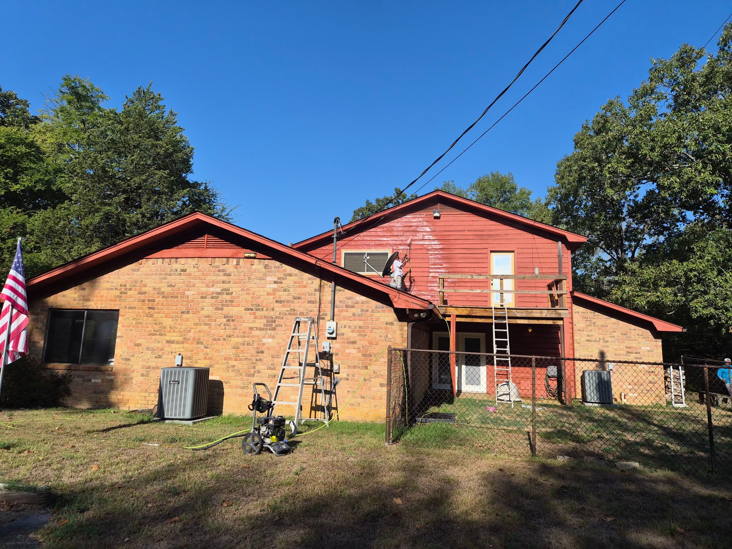 Longview, TX Exterior Wood Restoration & Paint Transformation by Quality Coats Painting