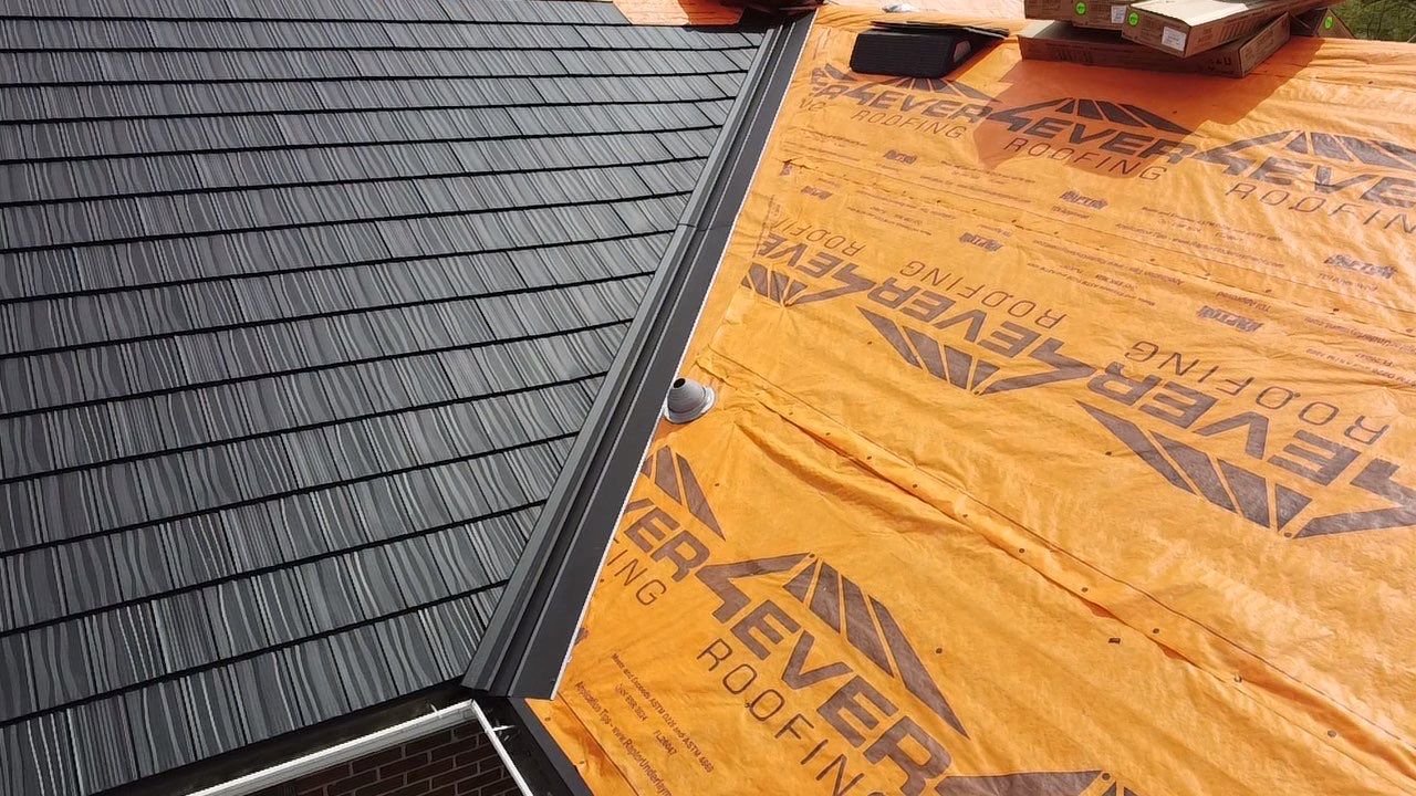 Metal Shingle Shake Roof Installation – Sidney, Ohio by 4Ever Metal Roofing