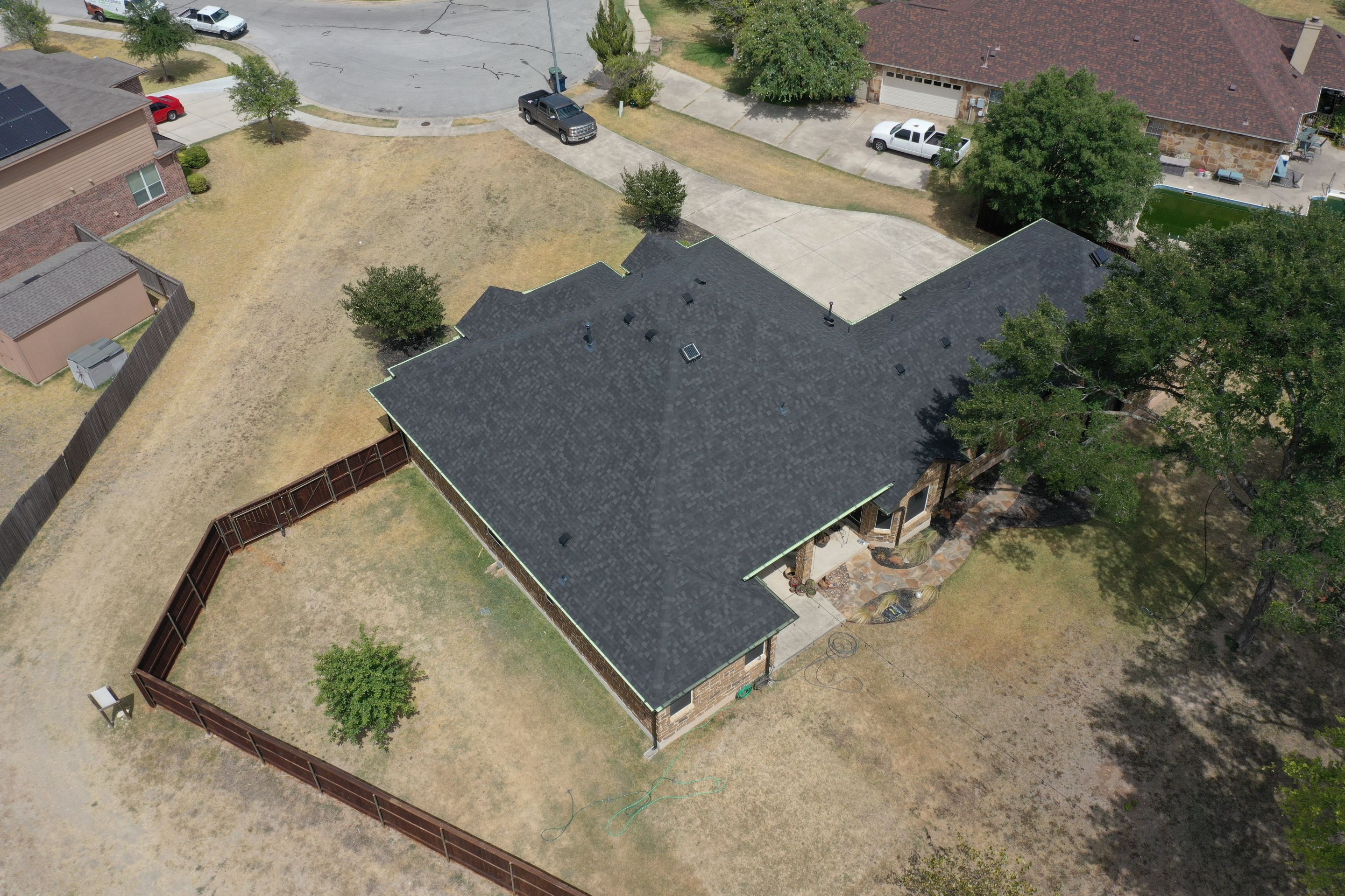 Residential Roof Replacement using OC by Action Exteriors Austin
