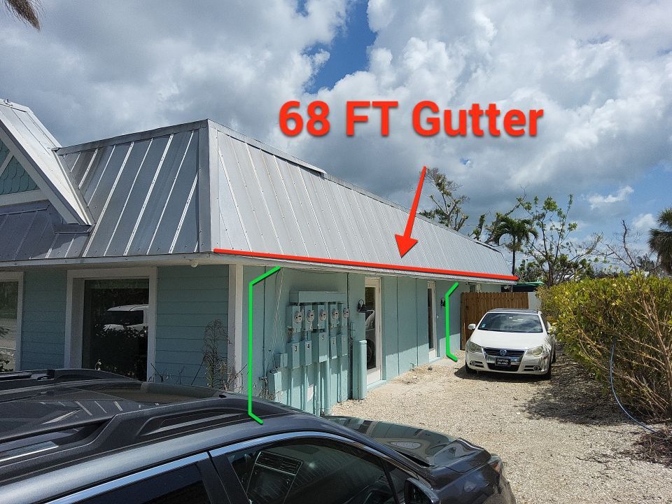 7-Inch Seamless Gutters in Sanibel FL by Gutter Professor by Gutter Professors