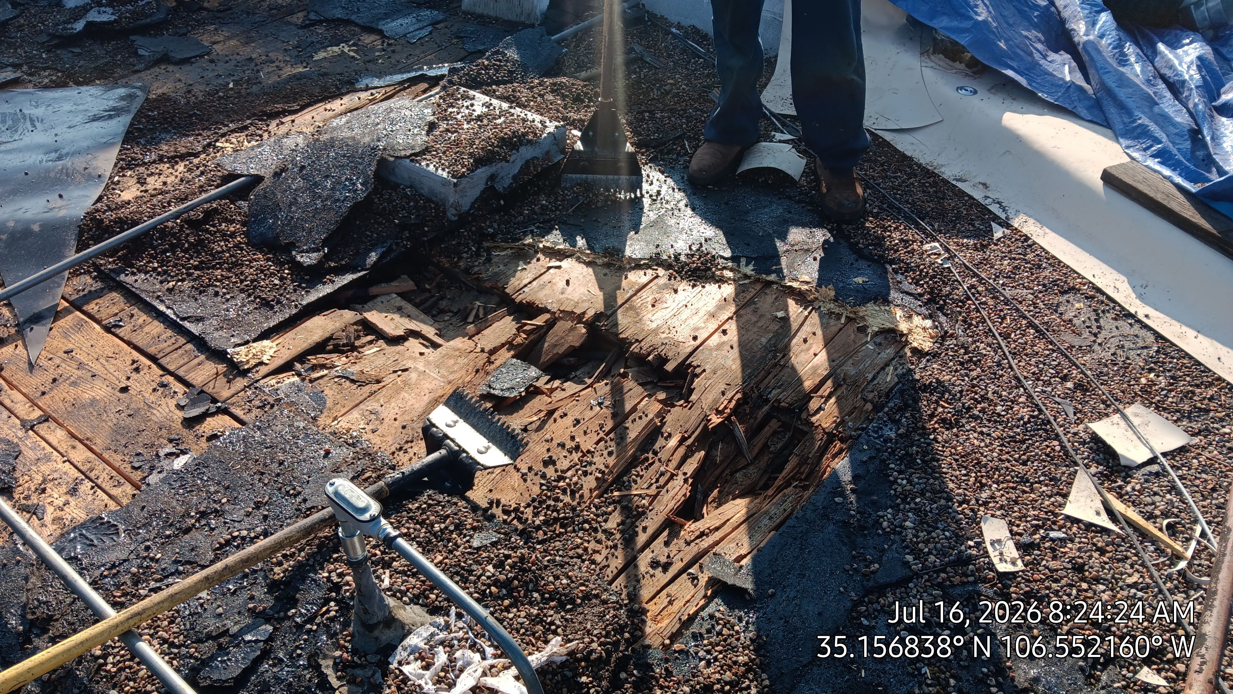 Albuquerque TPO Roof Replacement in the Northeast Heights EPS Slope and Custom Skylights by Doyle Roof Masters Inc