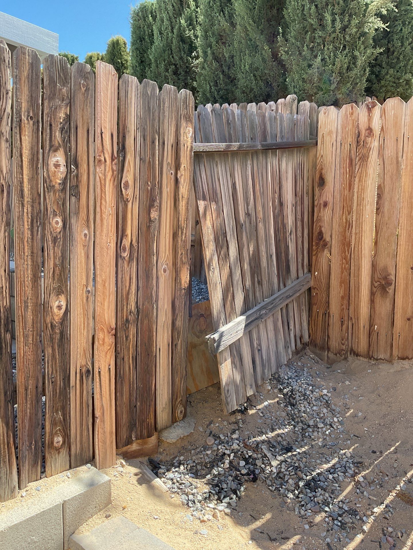 Fence Repair using Wood by Fence Guys Inc.