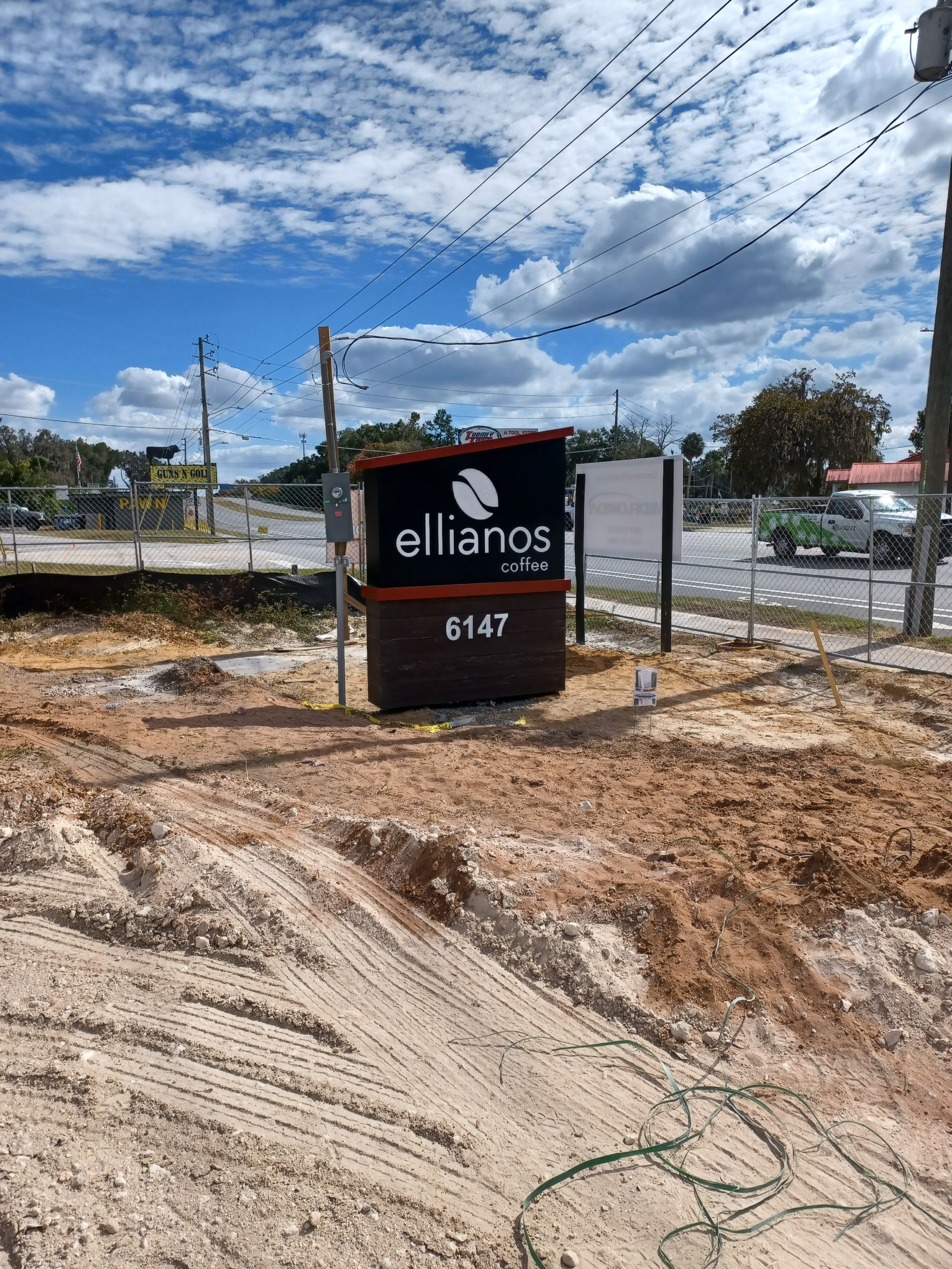 Ellianos Monument Sign by SignCrafters