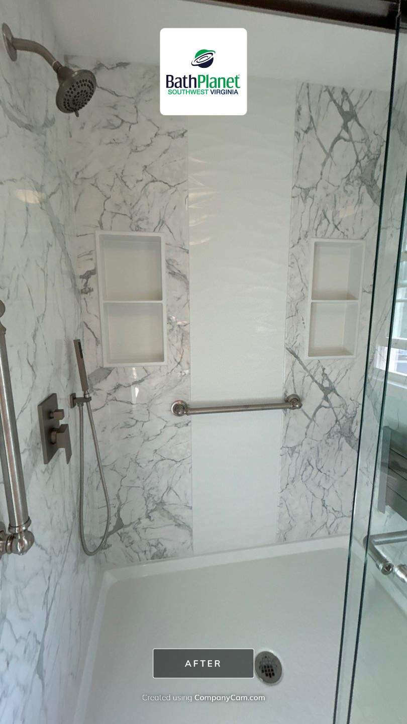 Tub to Shower by BathPlanet SW Virginia