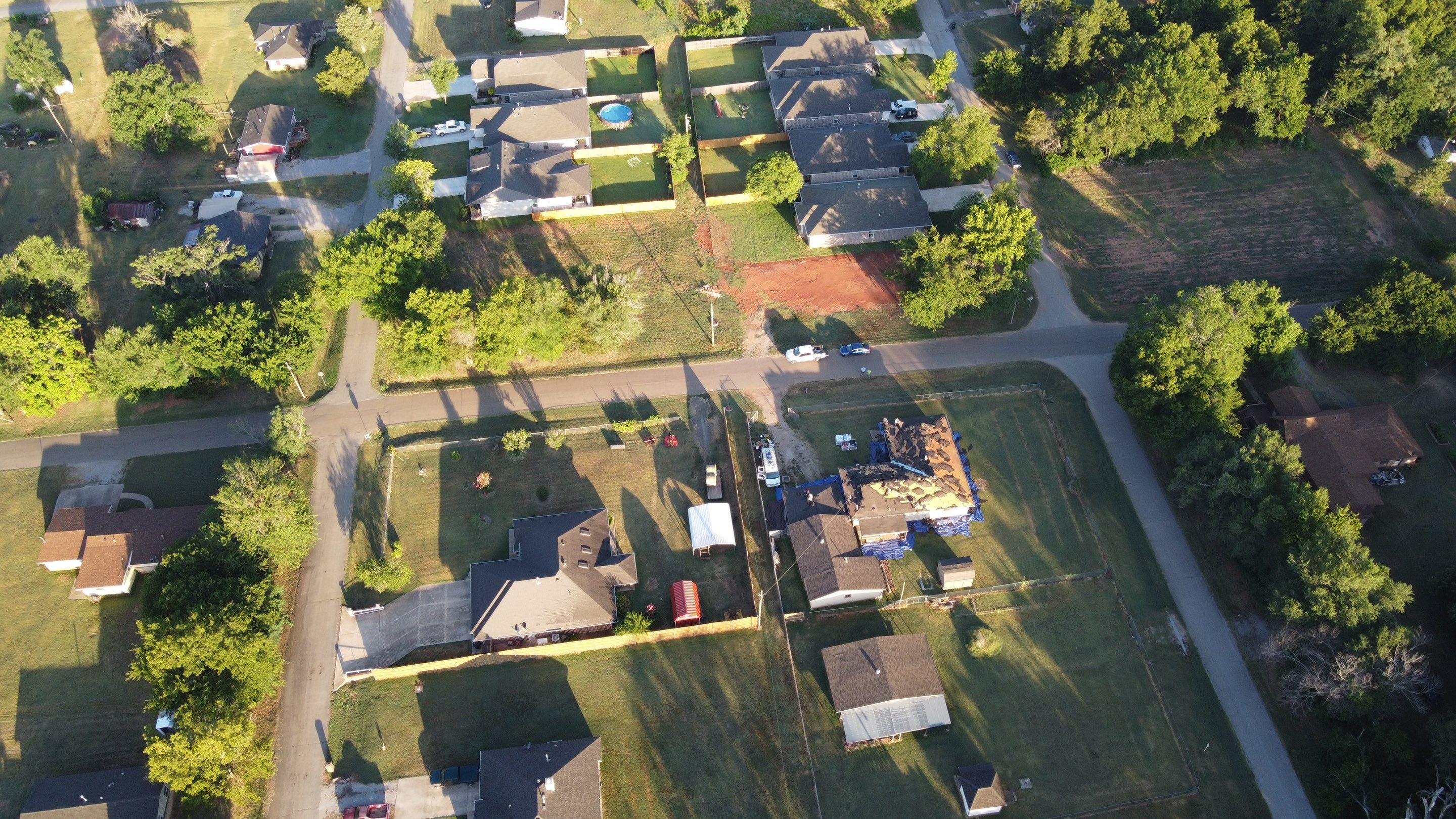 Residential Roofing Installation using GAF Natural Shadow  by A & H Roofing and Contracting