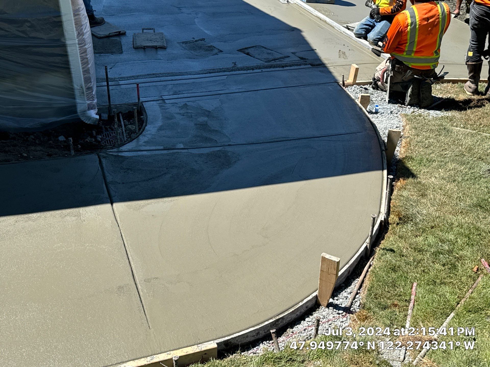 Jacob | Concrete Driveway  by Jireh Asphalt & Concrete Inc 