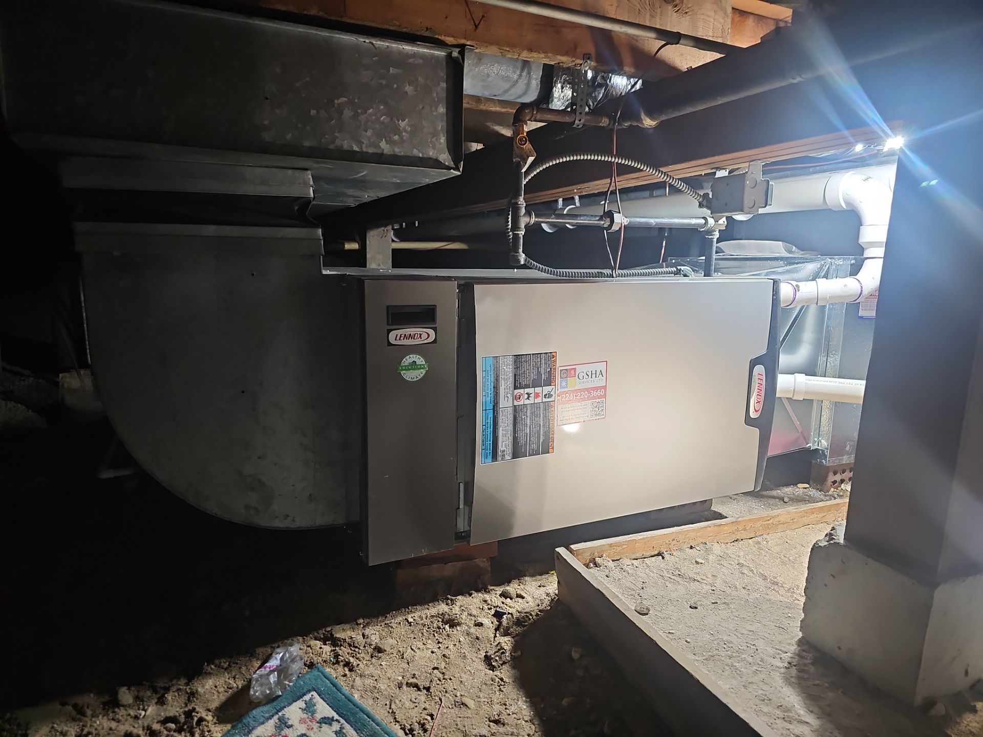 Lennox Furnace Installation by GSHA Services LTD