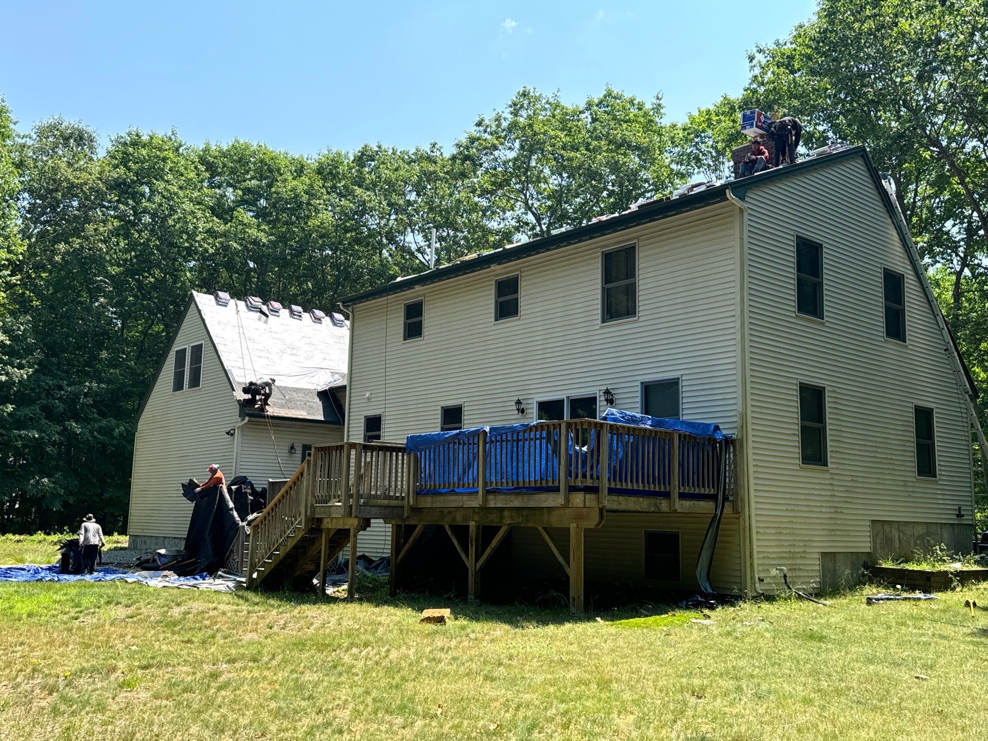 Roof Done in Kennebunk, ME by Tall pine roofing
