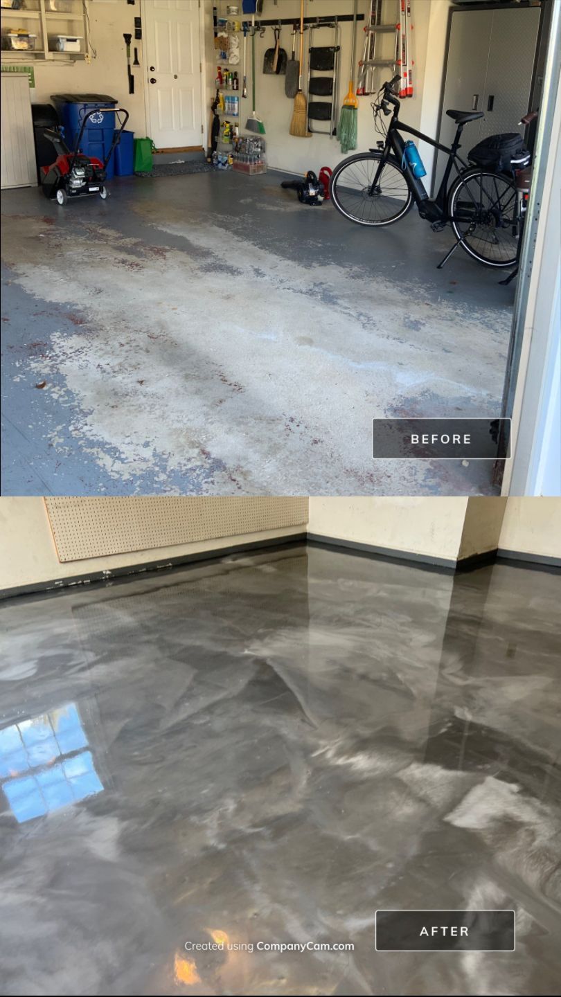 Epoxy Floors For Home and Business In the Lehigh Valley and New Jersey by Ryan Amato Painting LLC and Lehigh Valley Epoxy