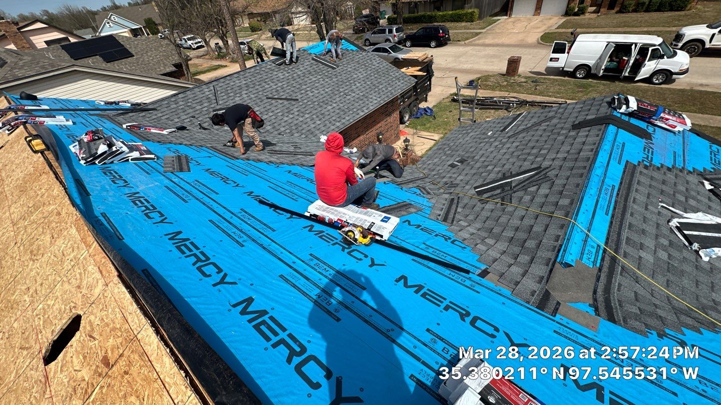 Project in Oklahoma City by Icon Roofing And Construction