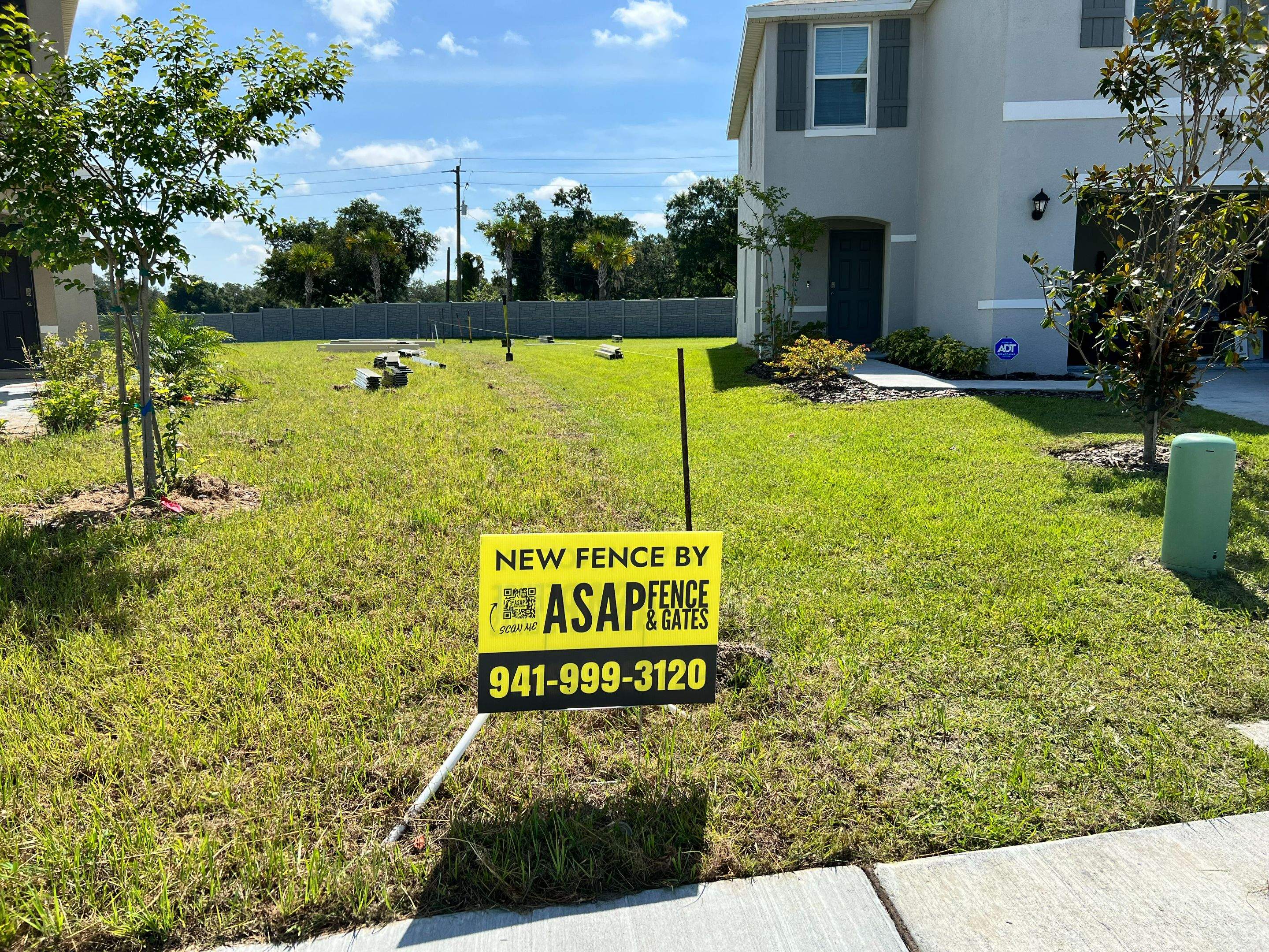 Bradenton, FL 6ft. Tall Tan Vinyl Privacy Fence  by Asap fence and gates, LLC