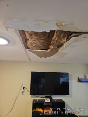 Hurricane Damage using Drying Equipment