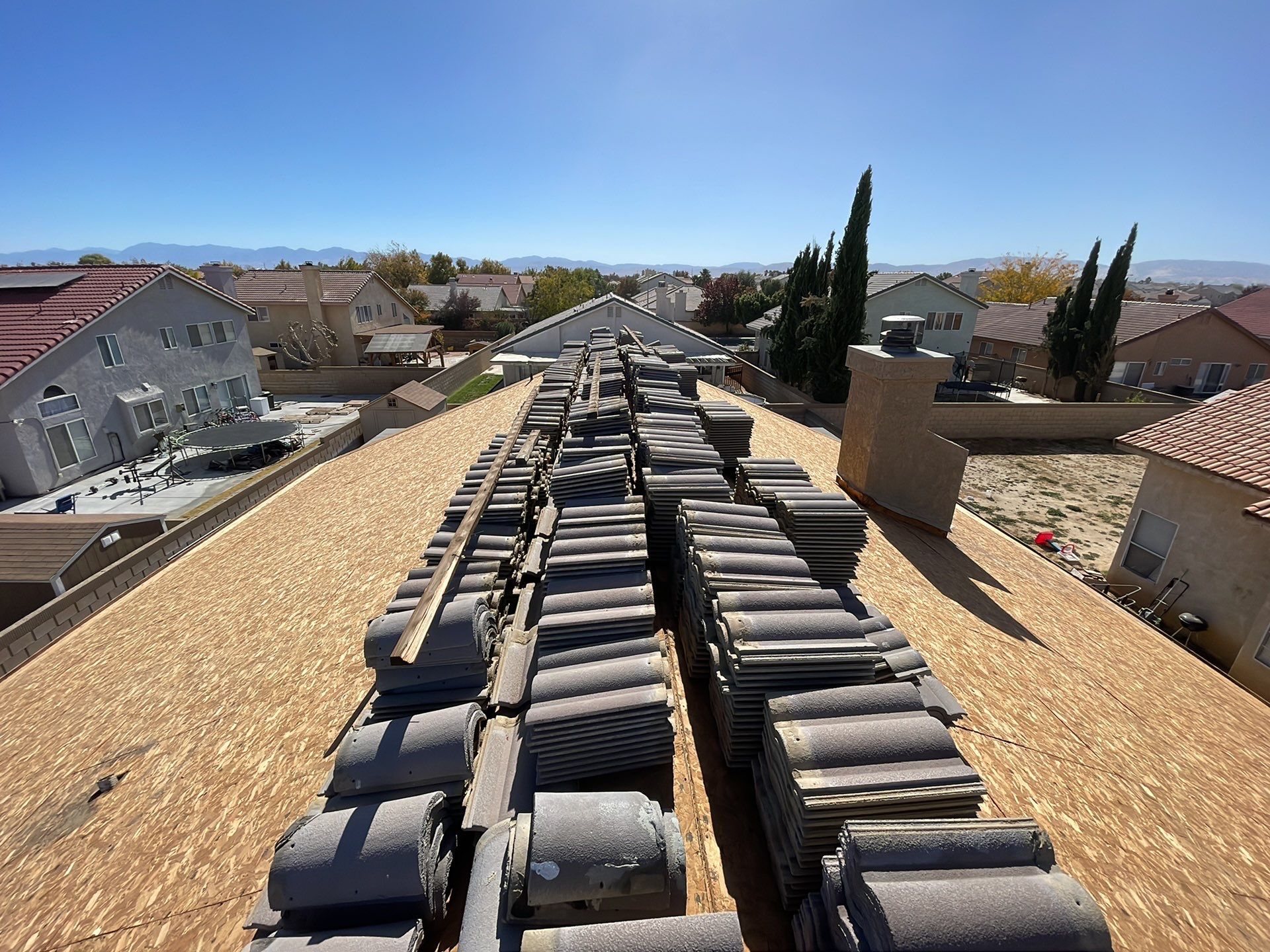 Tile Roof Reset Project - Lancaster CA 93535 by Epic Roof Replacement