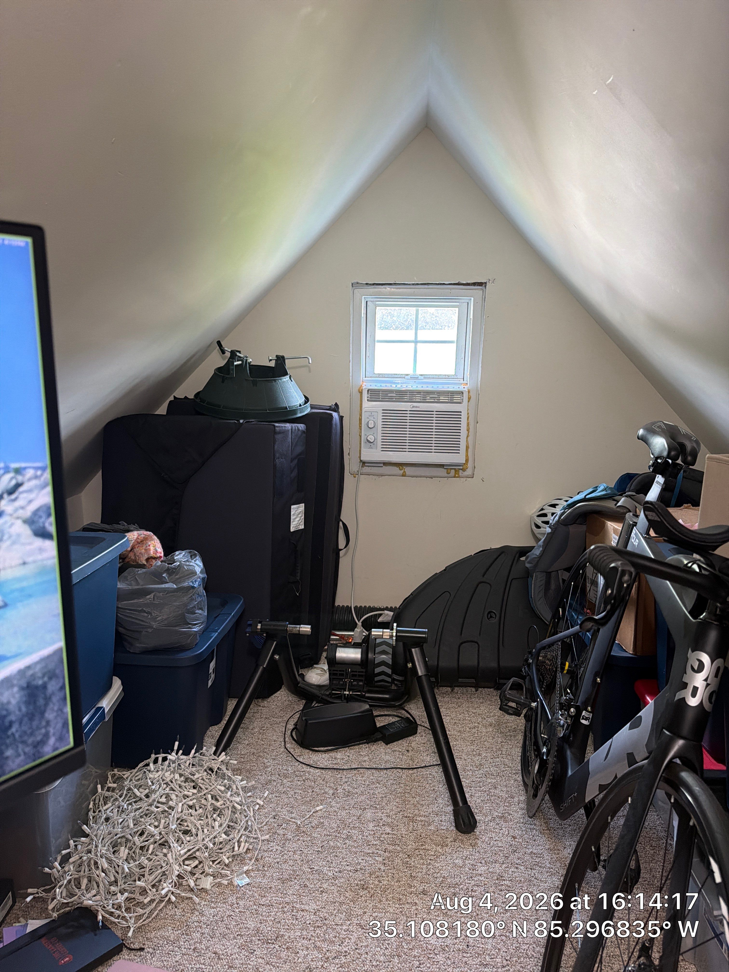 Attic Drywall Demolition and Insulation Board Installation in Chattanooga by CompanyCam Sales Demo