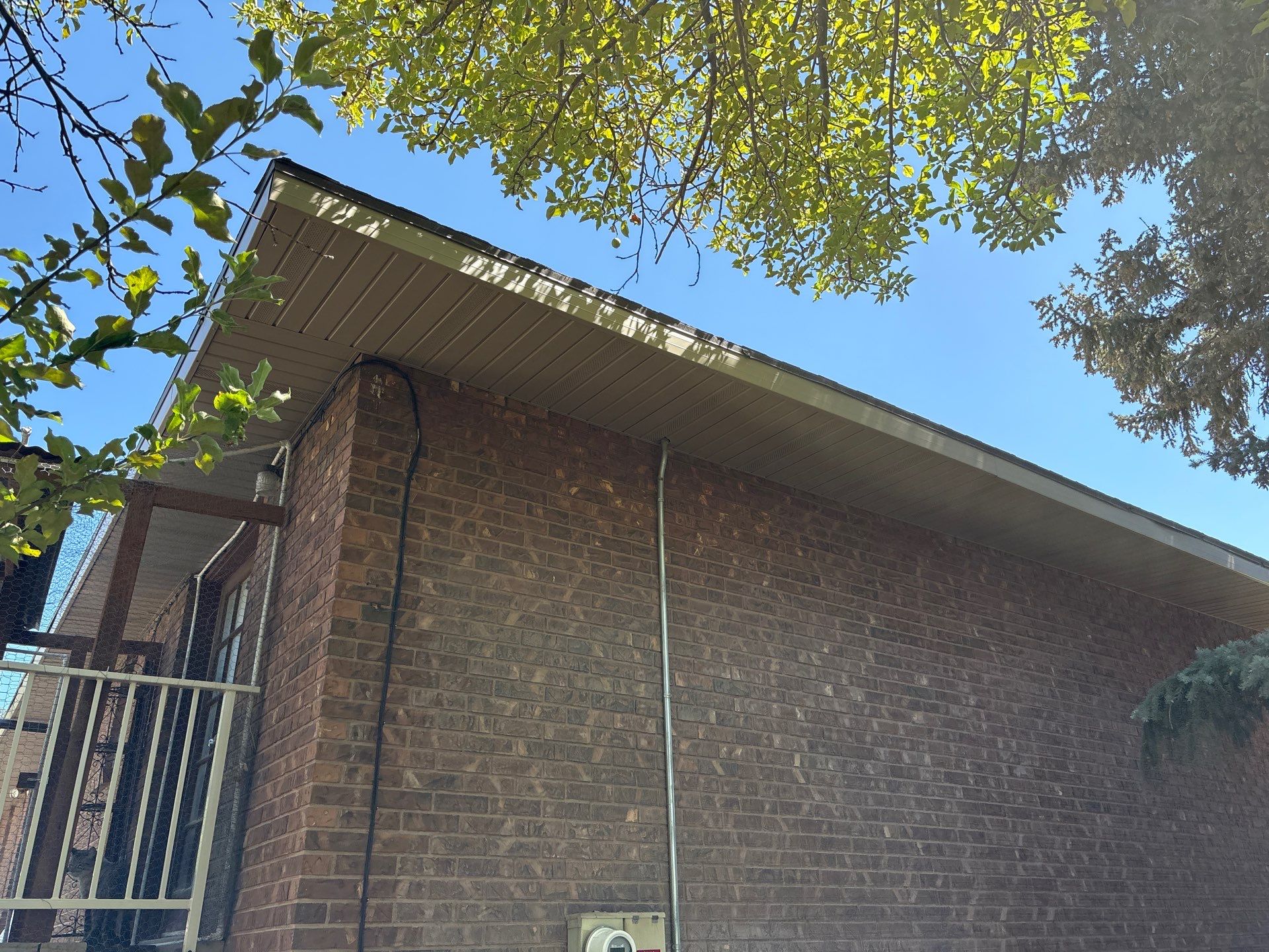 Project in South Weber by Emerald Gotcha Gutters 