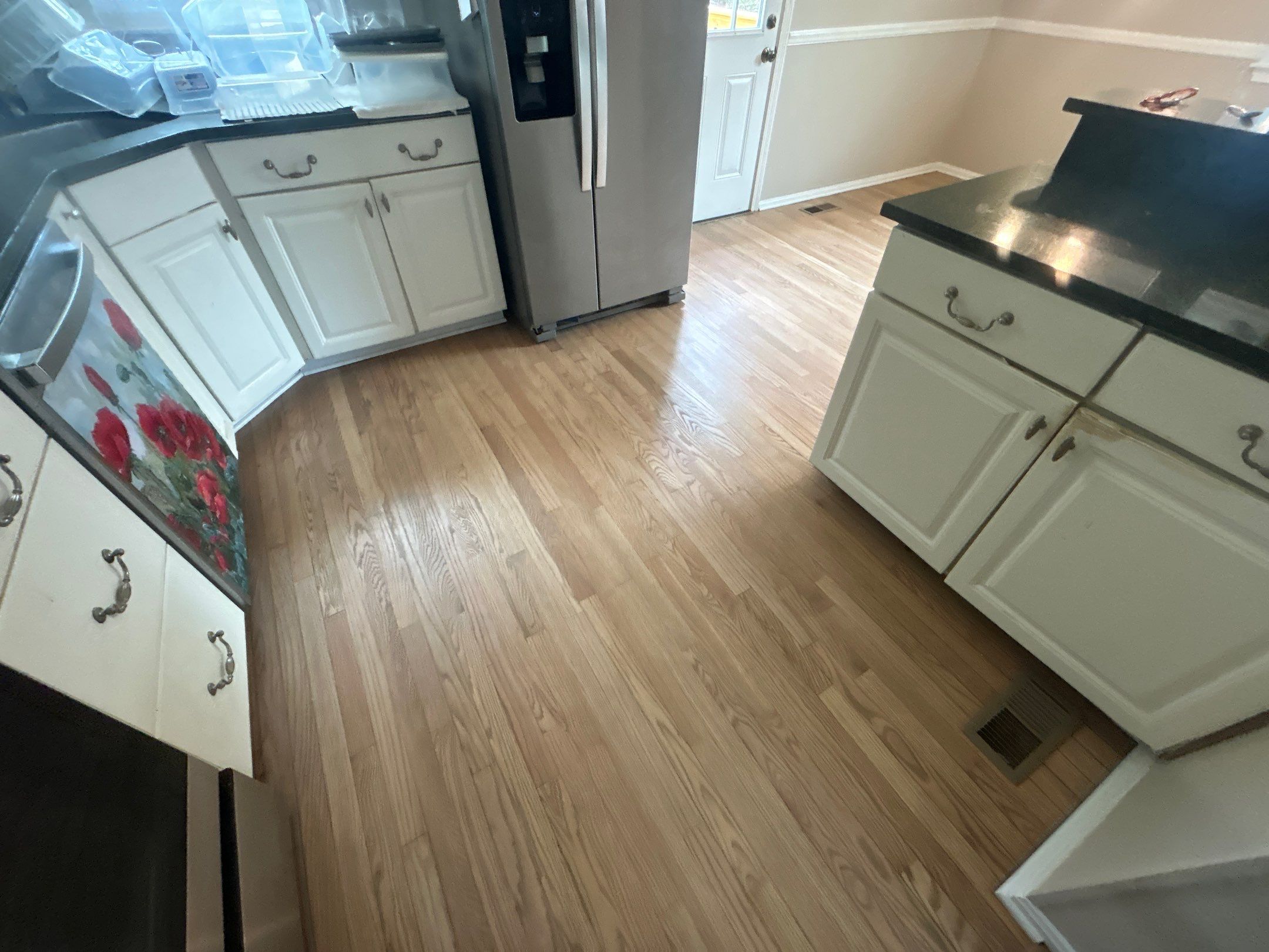 Hardwood Refinish Project in Crestwood by Footprints Floors Kentucky