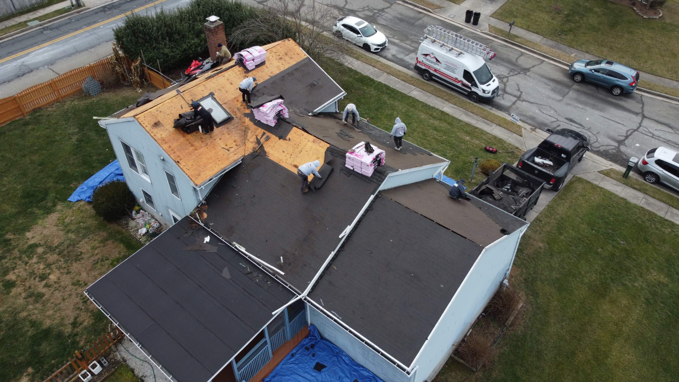 Residential Roofing Installation using Owens Corning TruDefinition Duration by Matter Construction, LLC