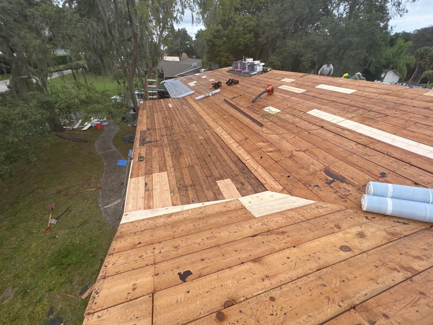 Residential Roofing Installation using GAF Timberline HDZ by 1st Class Roofing, Inc.