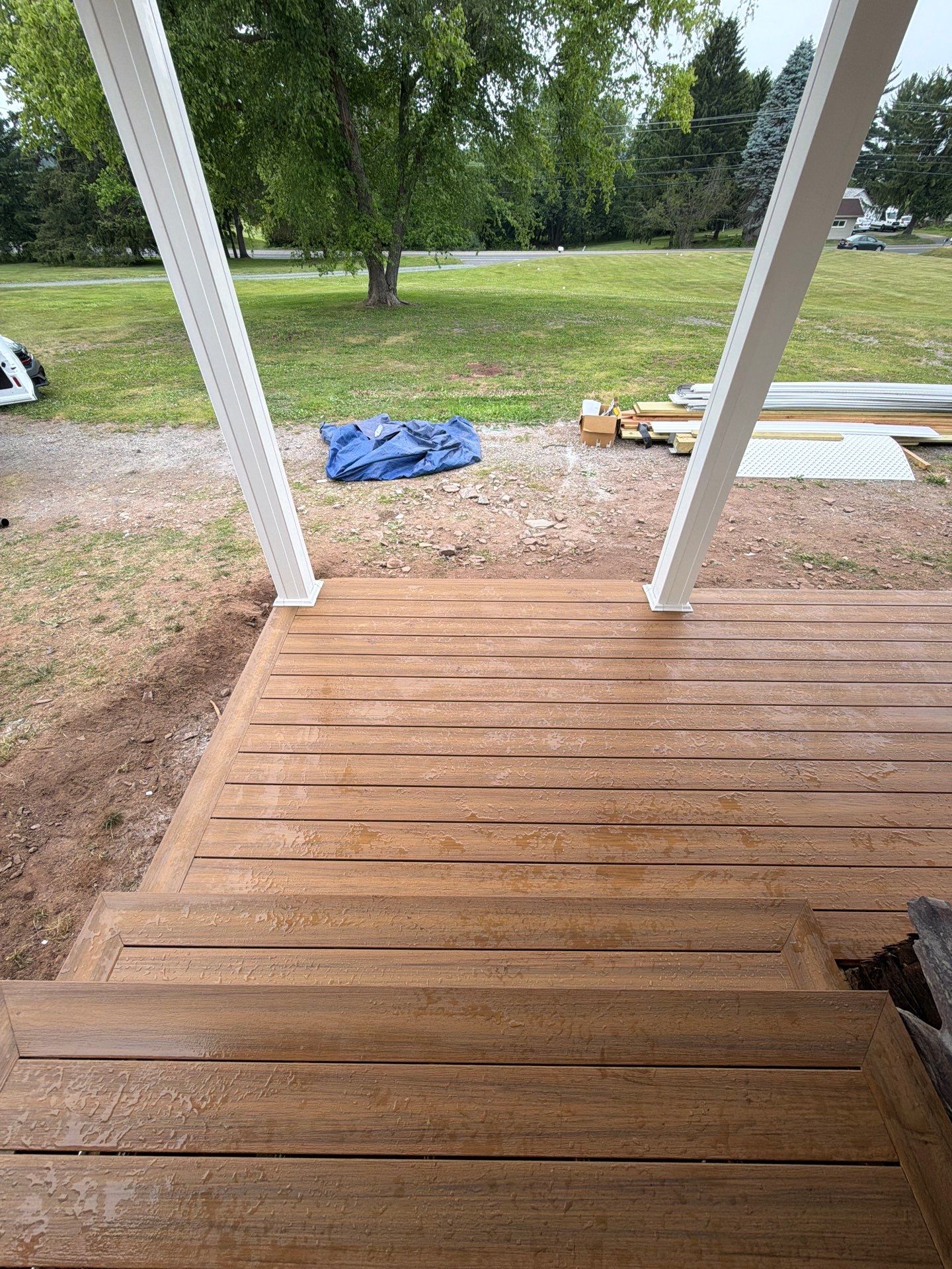 New Deck in East Amwell Township, New Jersey by deck guardian