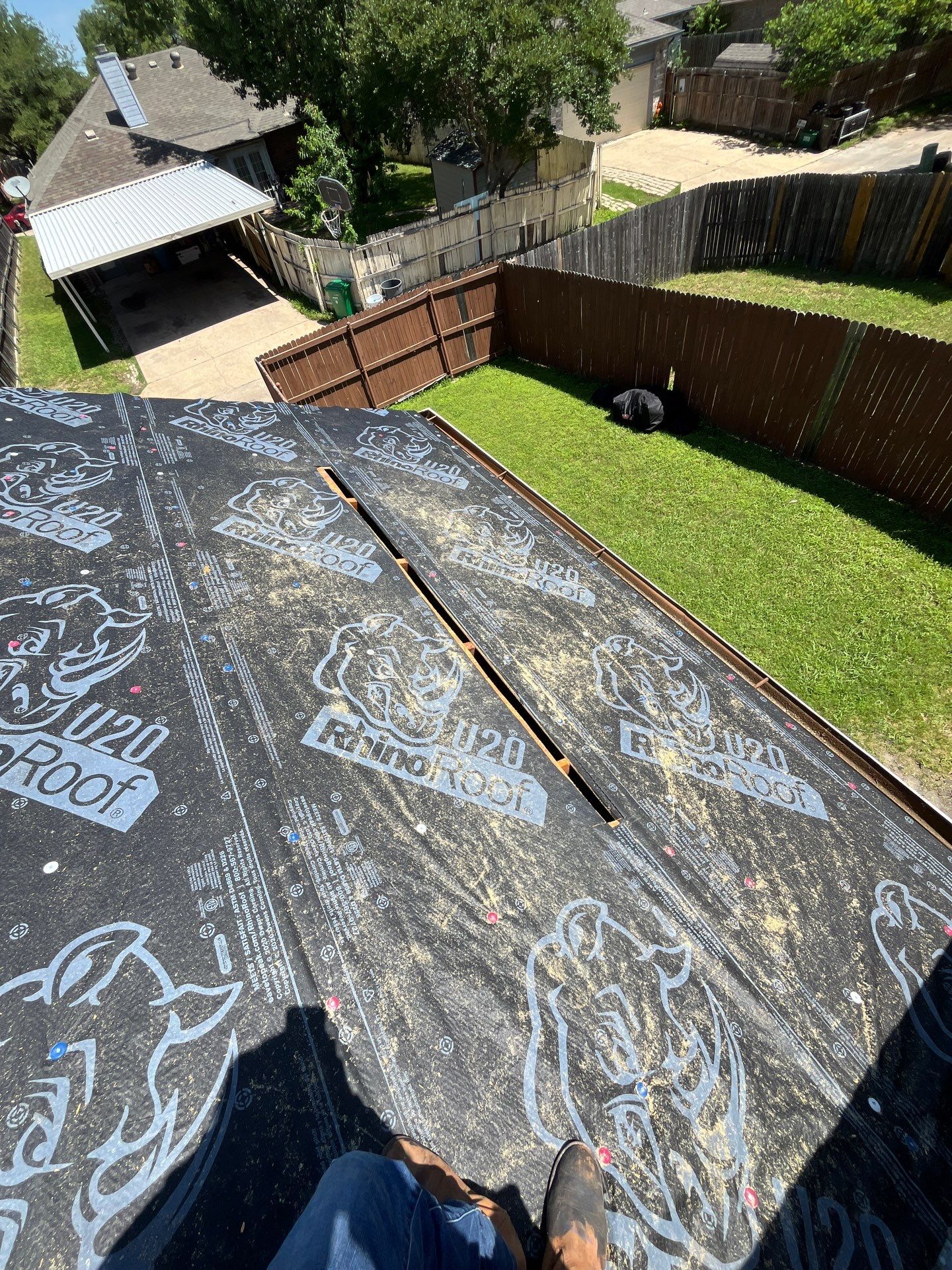 Storm Restoration Project by Berry Good Roofing 
