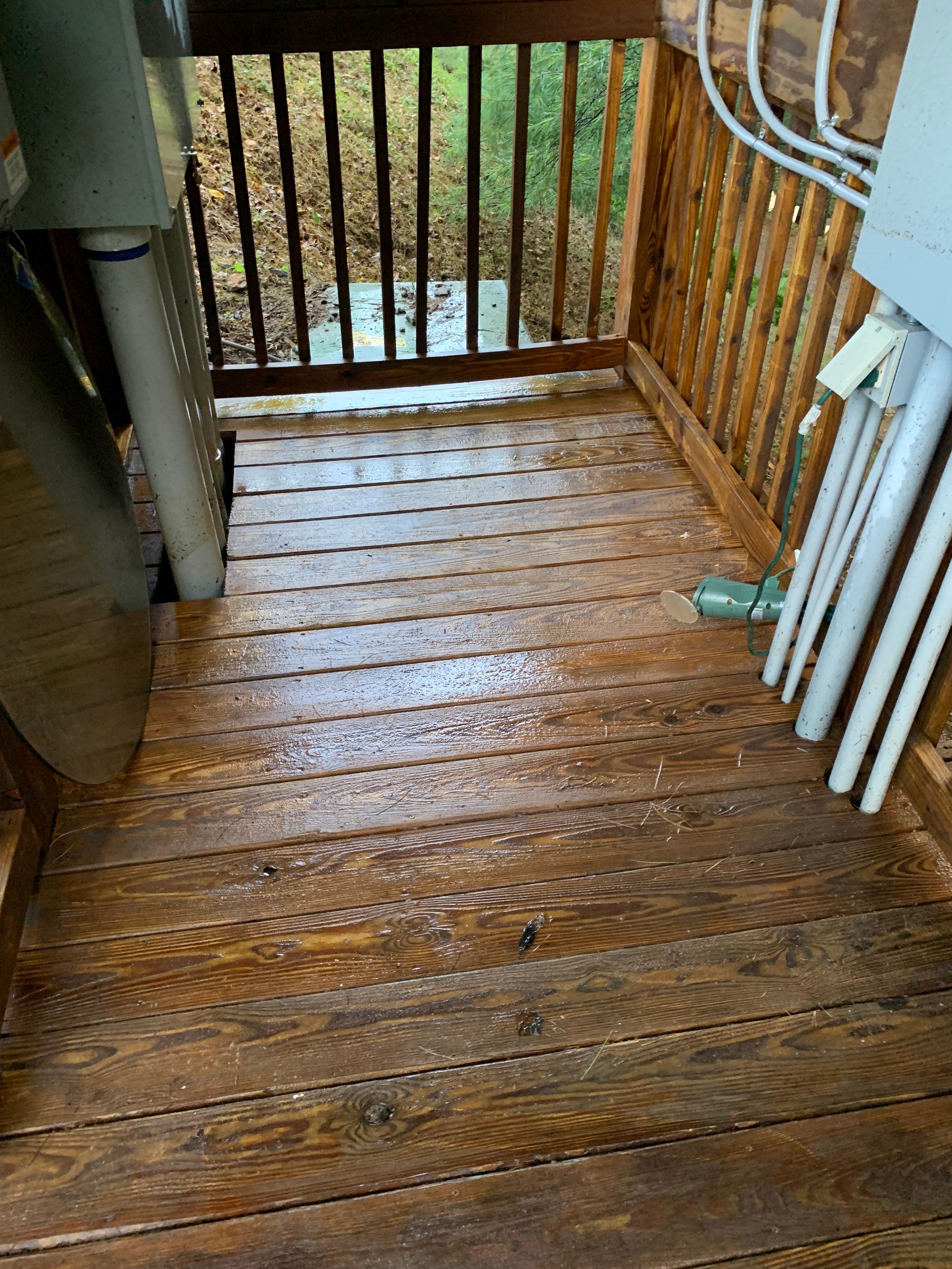 Coated Deck using Wood Sealant by DuraSeal