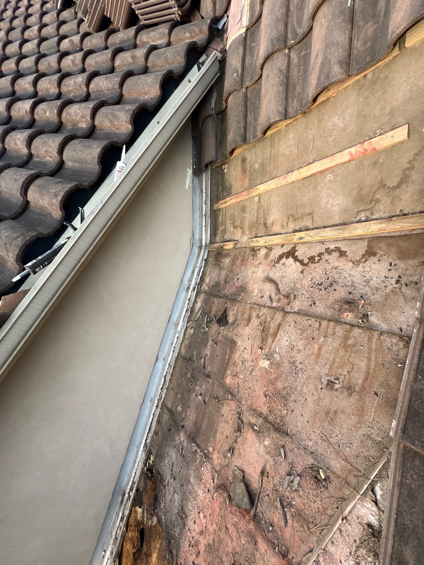 Residential Roofing Repair using tile by Roof Repair Company