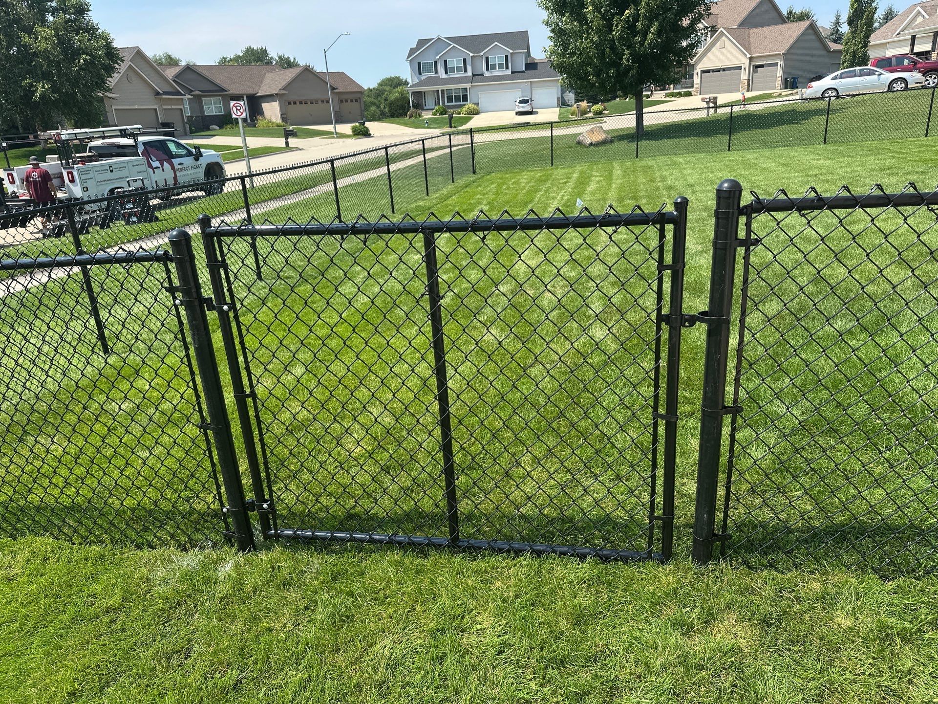 Project in Cedar Falls by Perfect Picket Fence and Stain