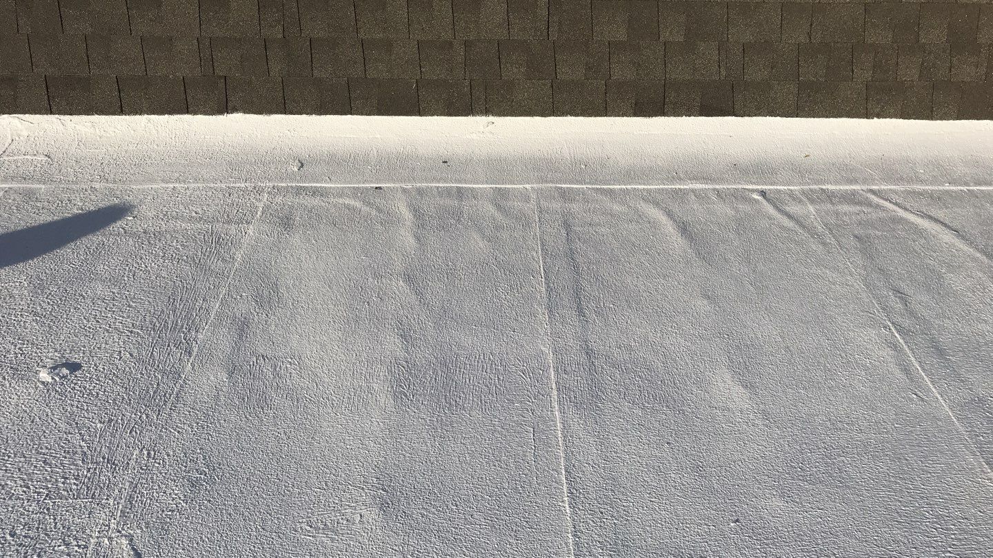 Commercial Roofing Installation using Gaco Silicone Coating  by A to Z Roofing