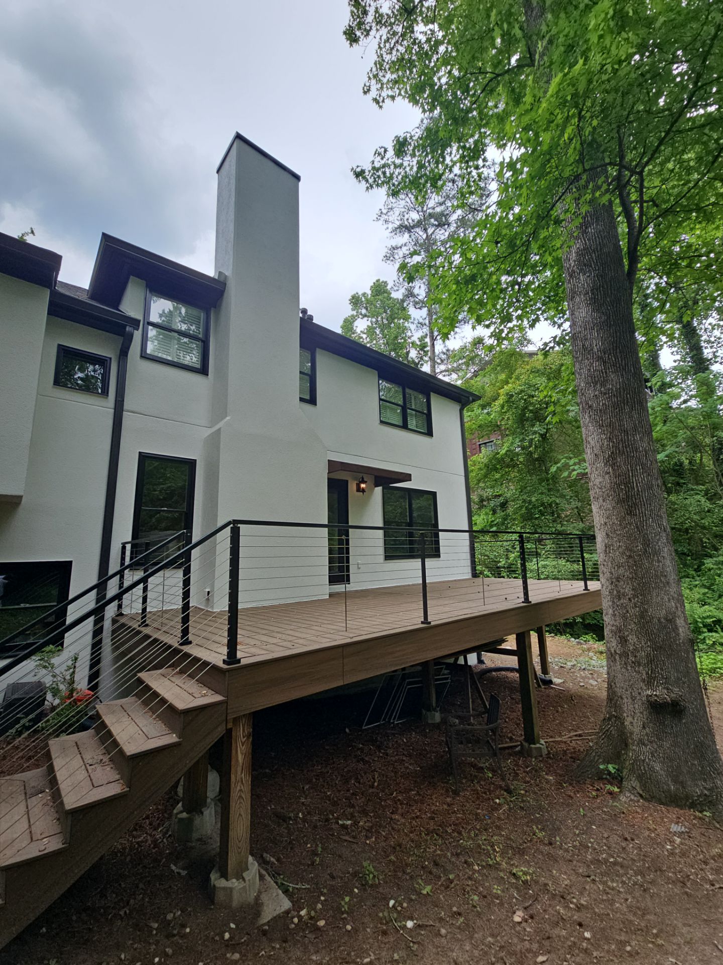 Full Exterior Transformation in Atlanta by Atlanta's Paint Doctor
