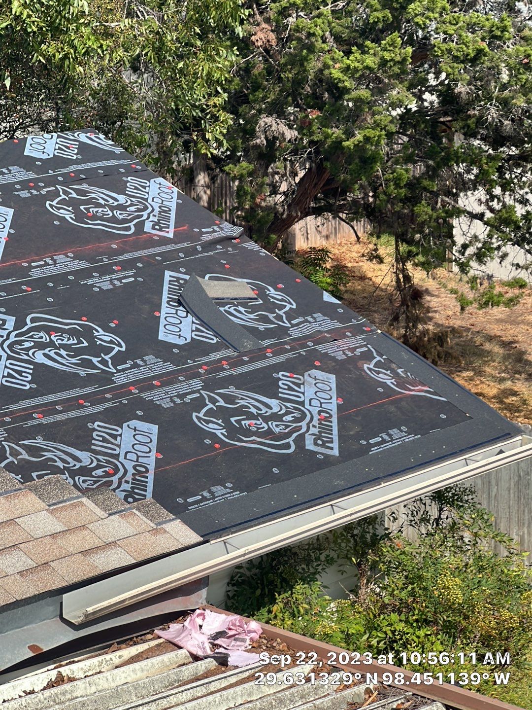 Residential Roof Replacement using Owens Corning 30 year Architectural Shingles by Premier Roofing and Contracting