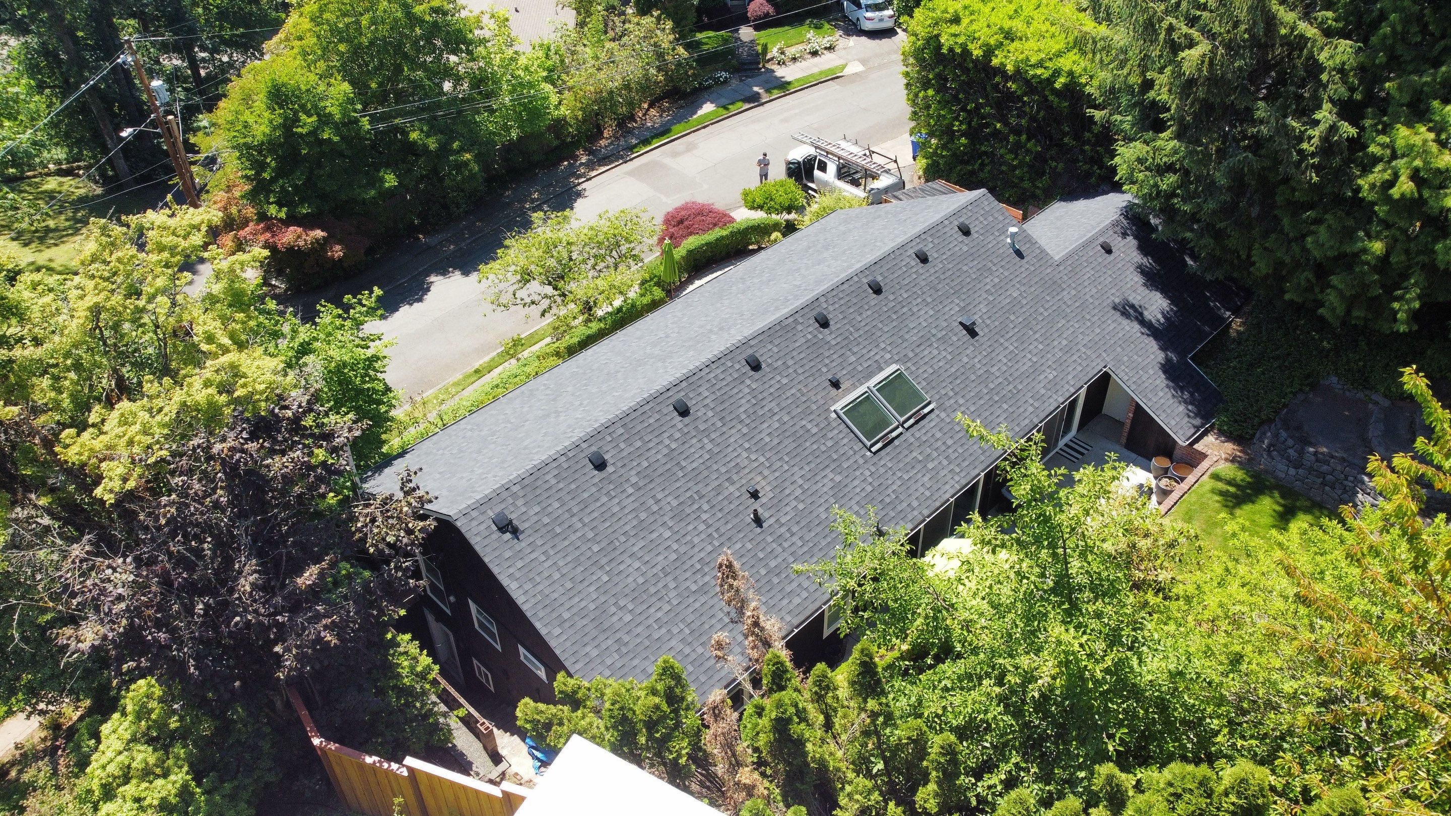 Residential Roofing Installation using Asphalt Shingles by Vitan Construction LLC 