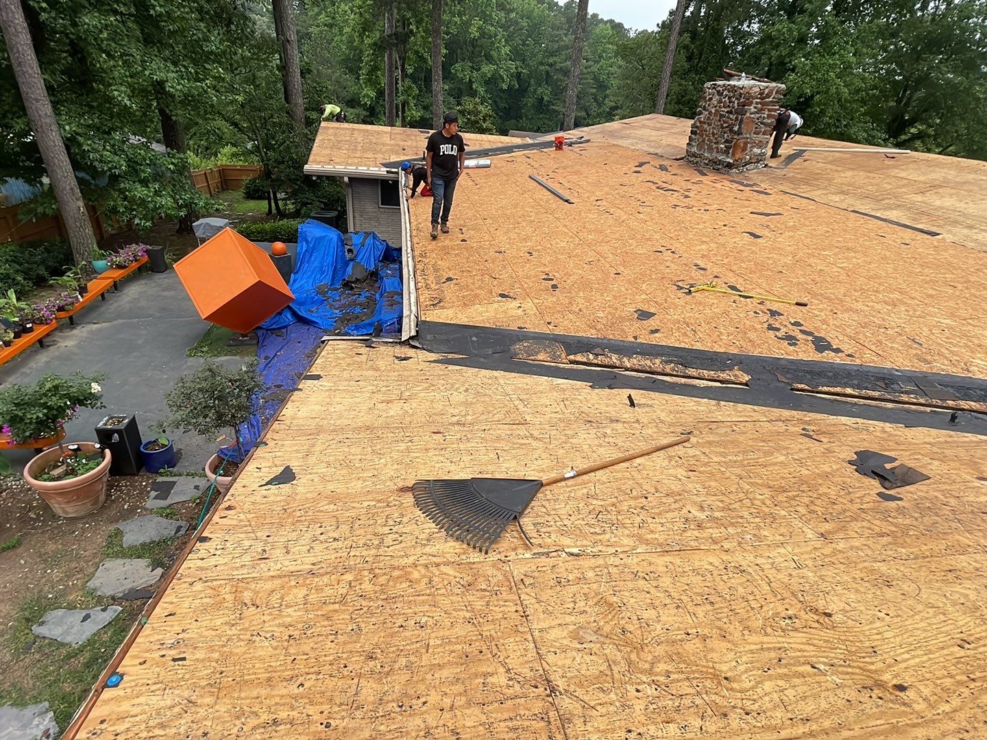 Residential Roofing Installation using Owens Corning by Inspector Roofing and Restoration