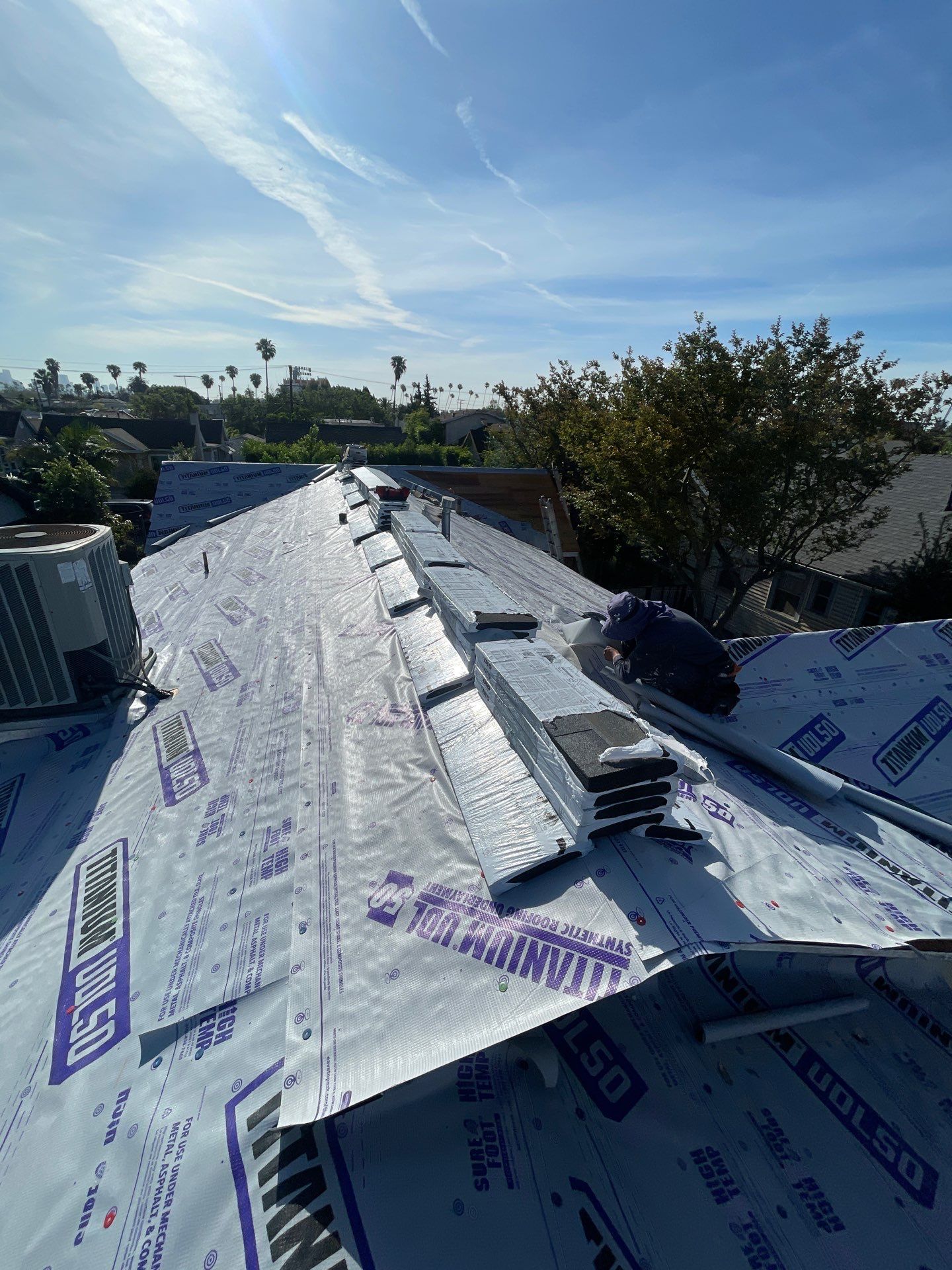 Residential project in Mid-City Los Angeles by Hull Brothers Roofing