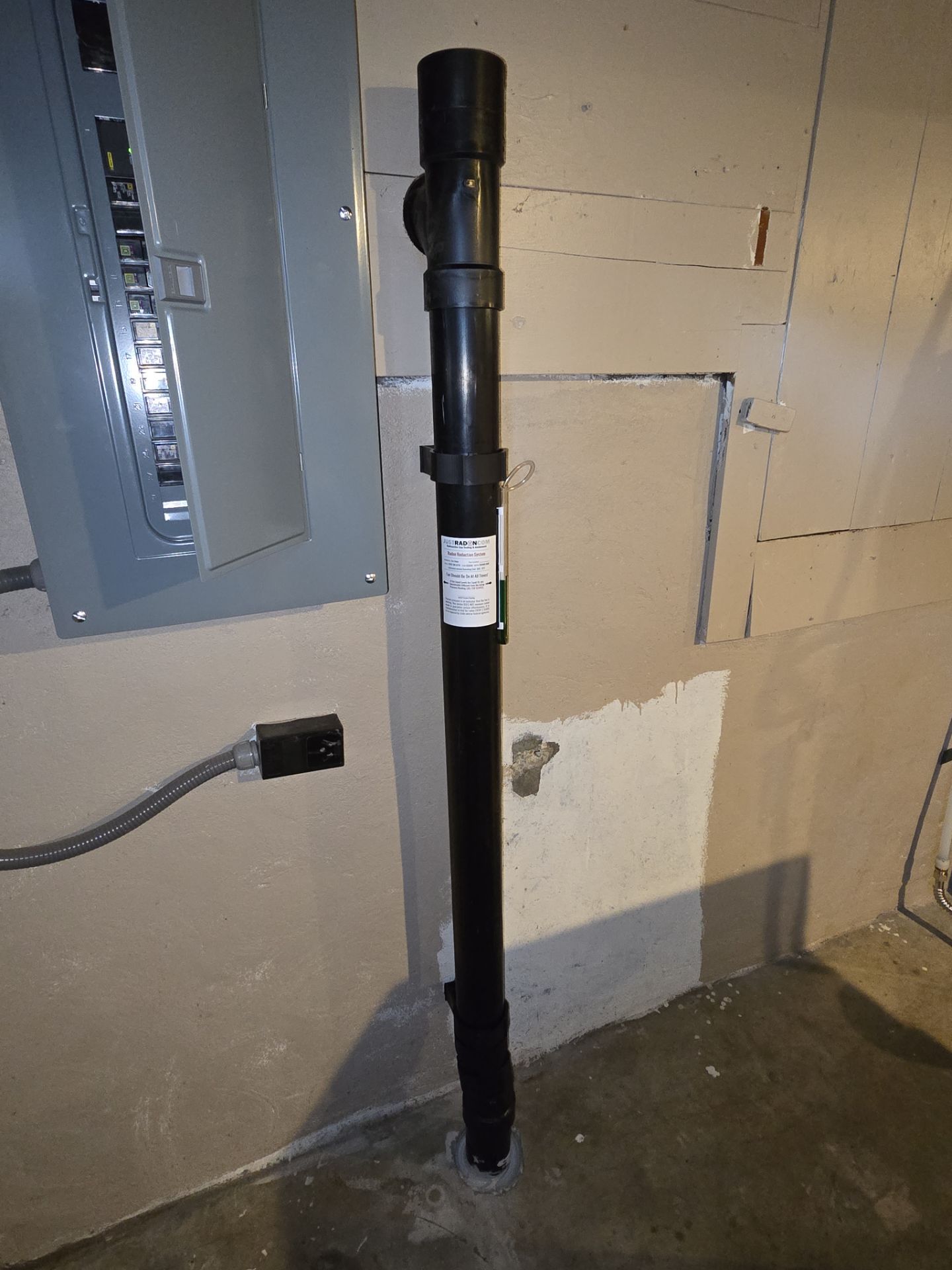 Subslab Radon System by JustRadon.Com
