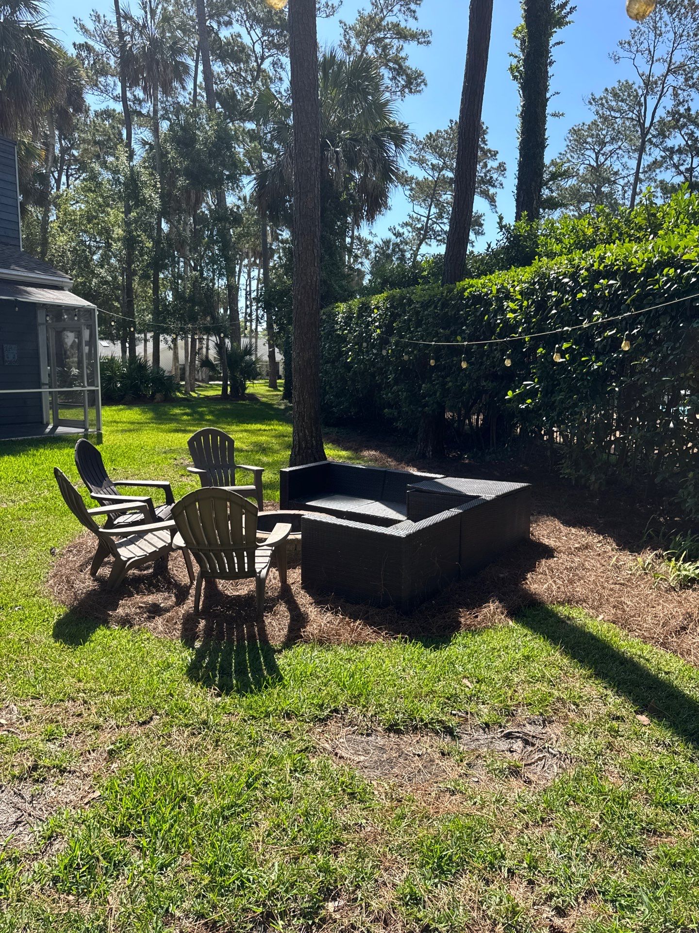 Residential | Pine Straw Install by ProGreen Services