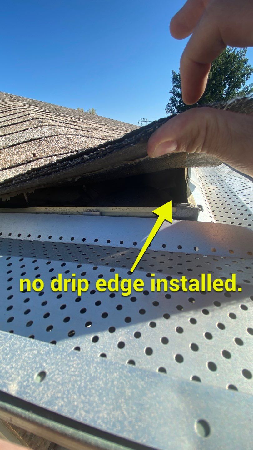 Re-Roof Due to Hail Storm  by Black Belt Roofing 