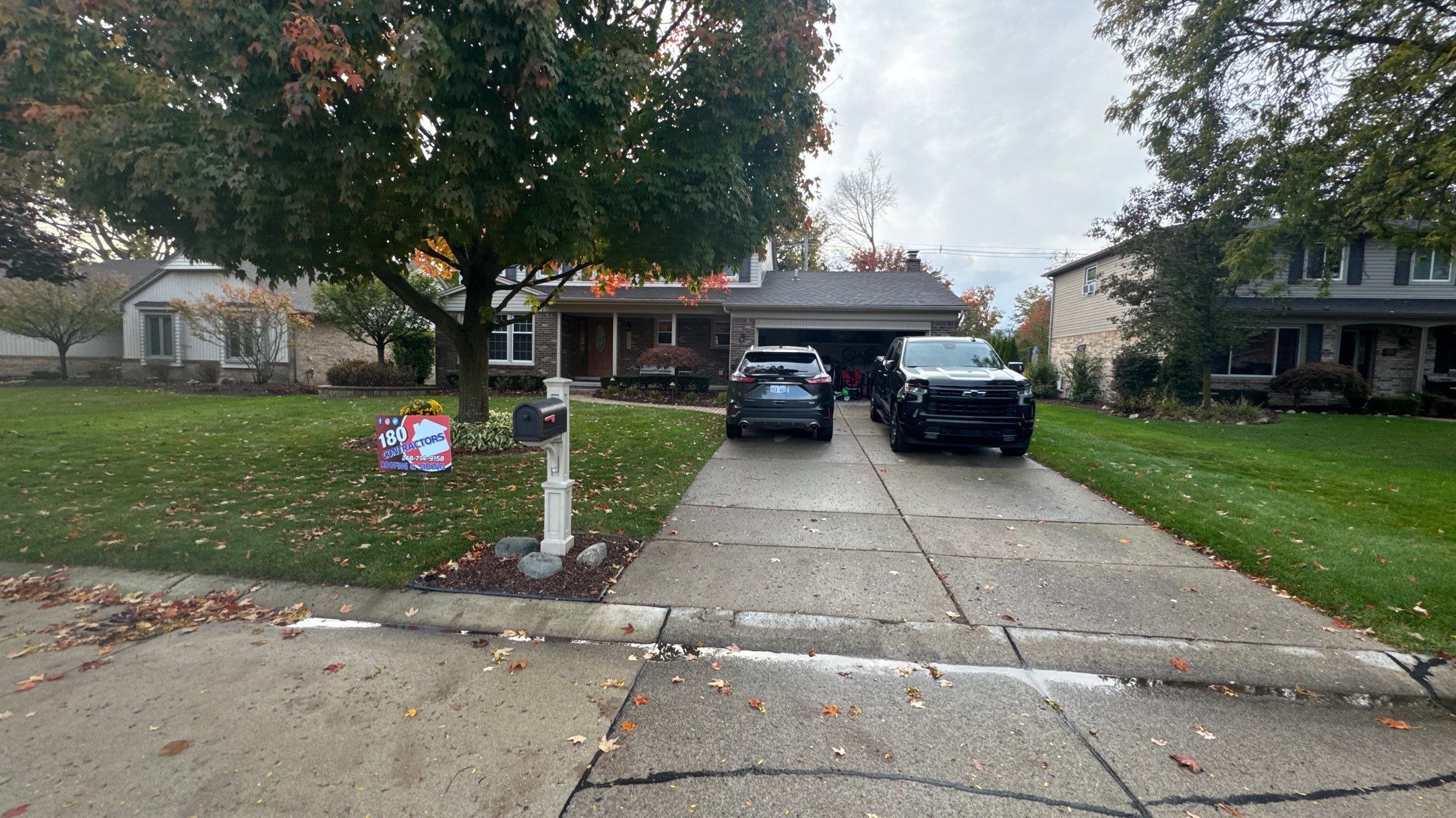 Roof Replacement using Owens Corning Teak by 180 Contractors