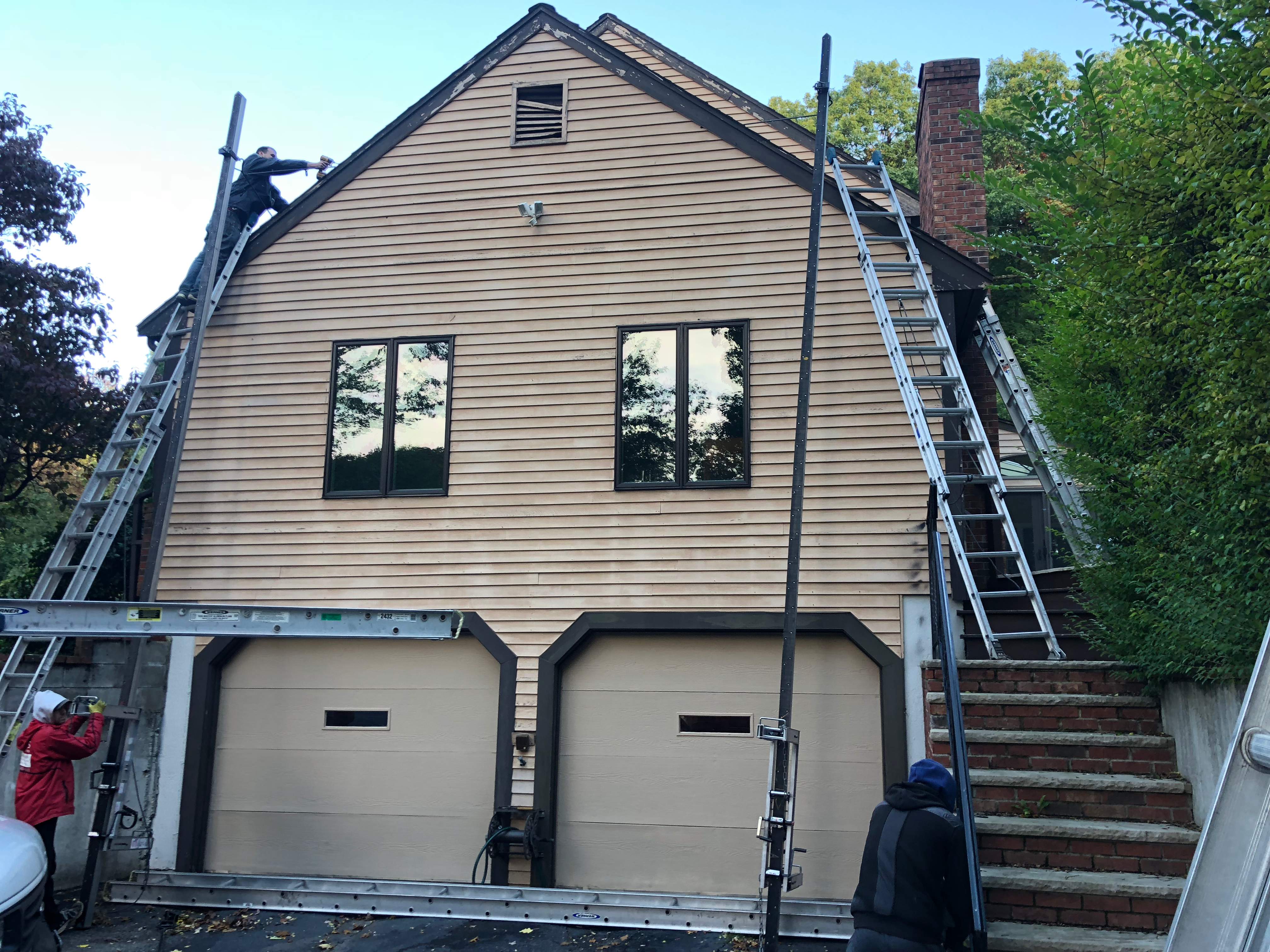 Siding Installation using James Hardie by UBrothers Construction