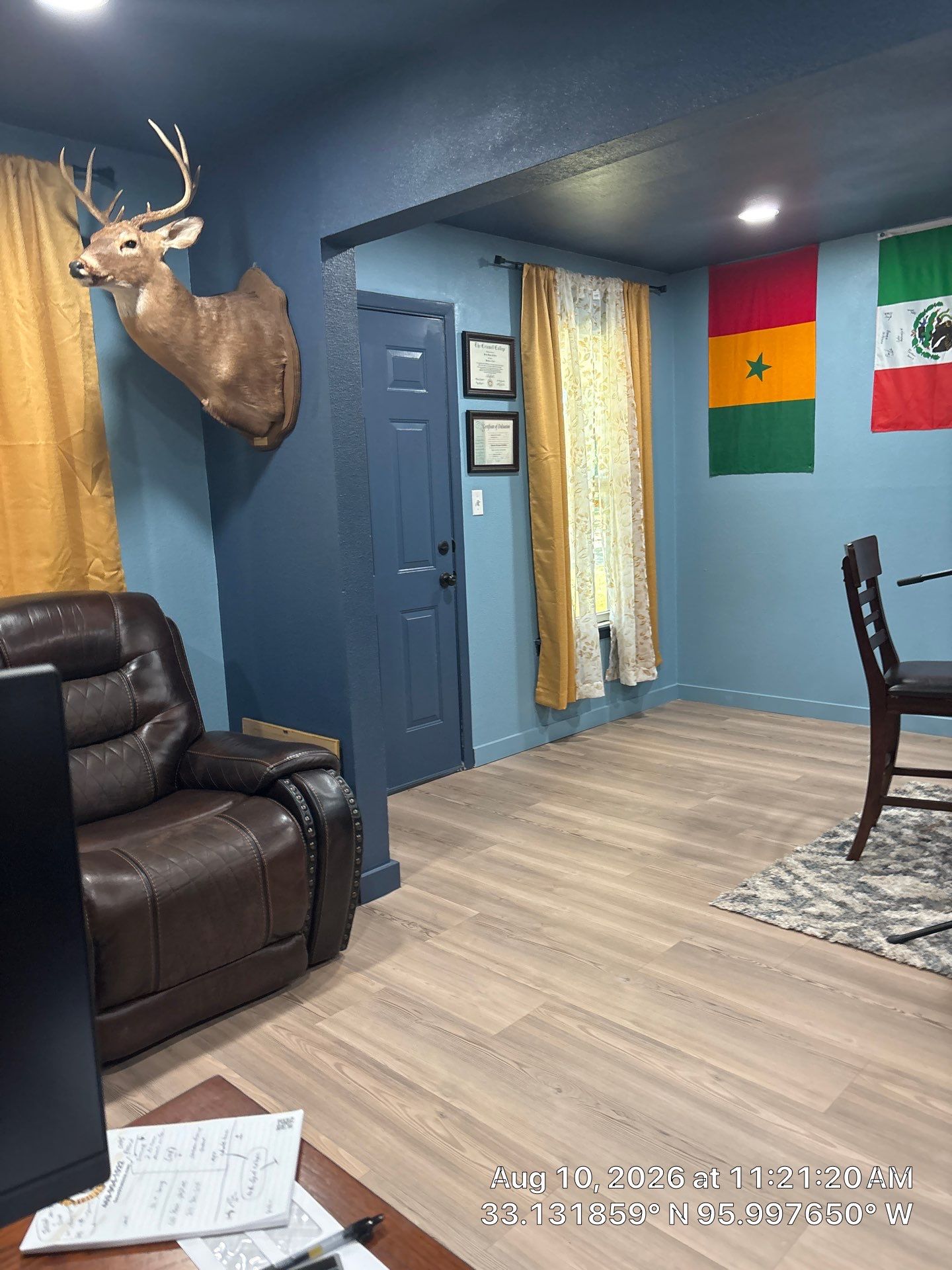 Professional Home Office and Podcast Studio Renovation in Campbell by CompanyCam Sales Demo