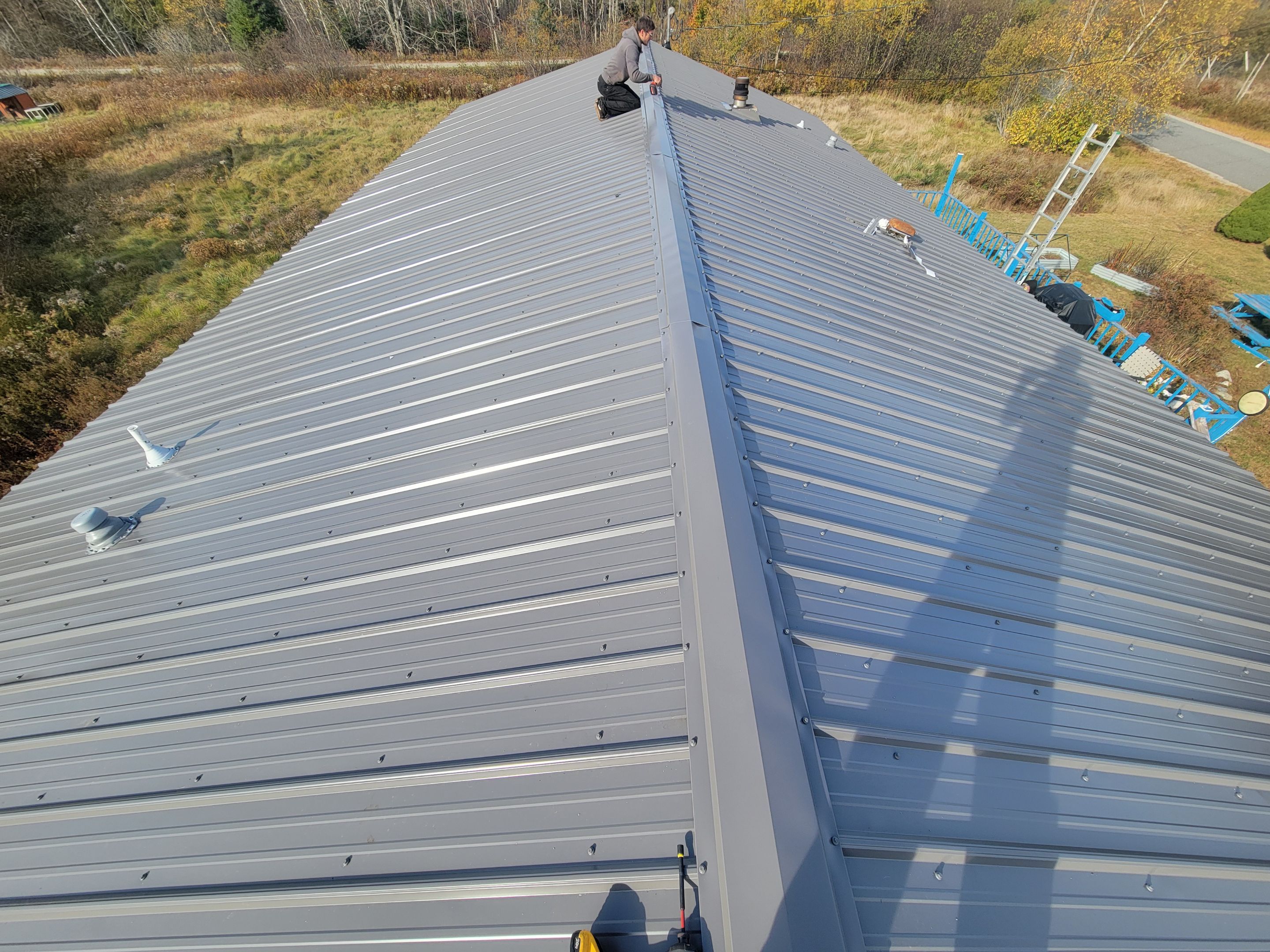 New Metal Roof using All Thats Metal 29g Currigated by The B.A.R Roofing