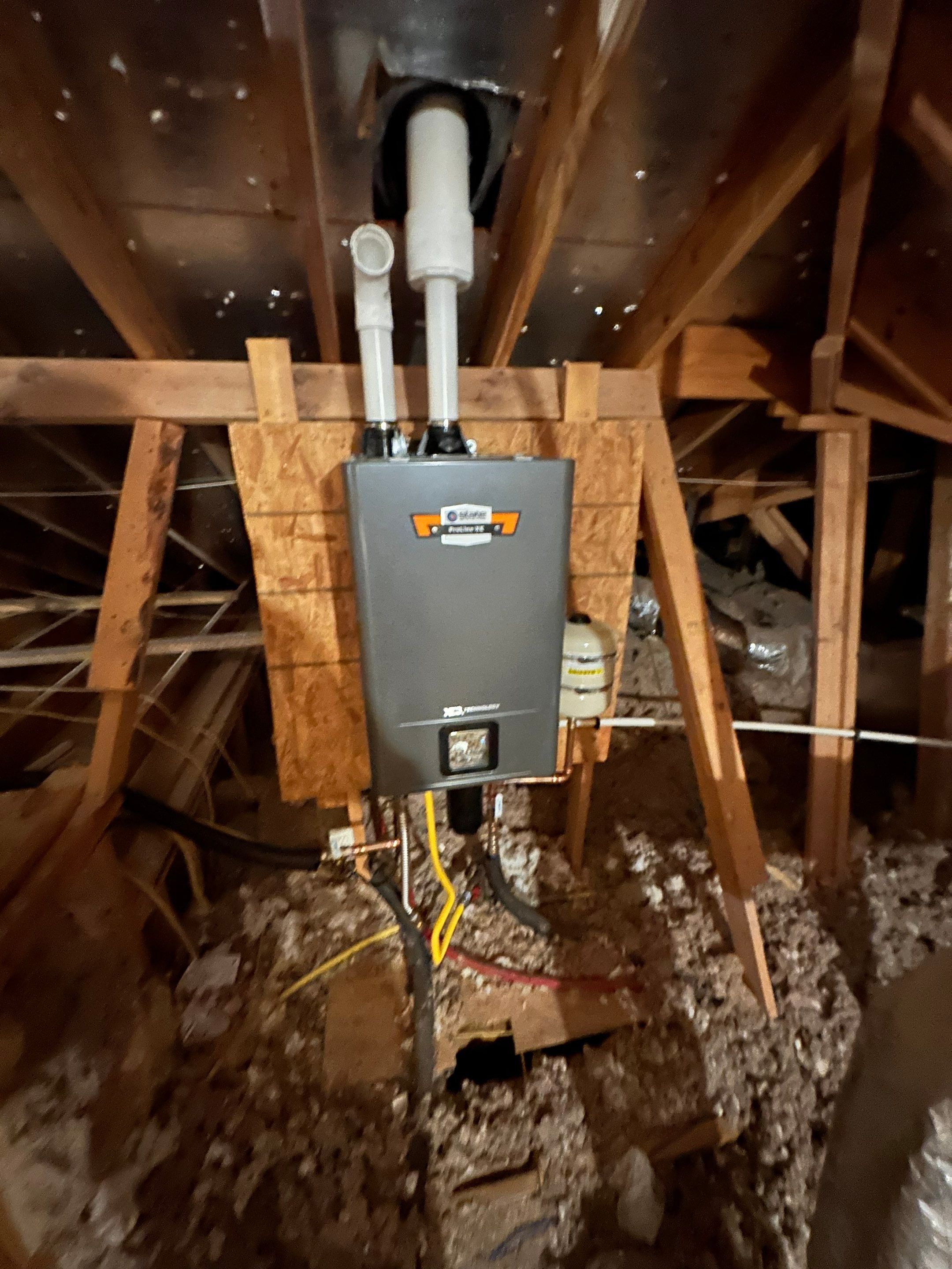 Tankless Water Heater and Pressure regulating valve Installation in New Braunfels by Proud Pops