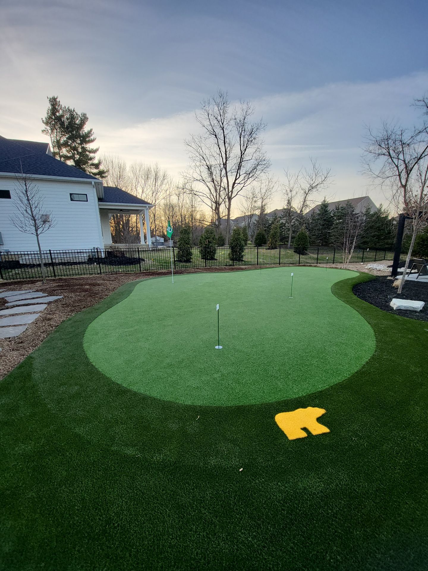 Residential Golf Green/Pet Lawn by Southwest Greens Midwest