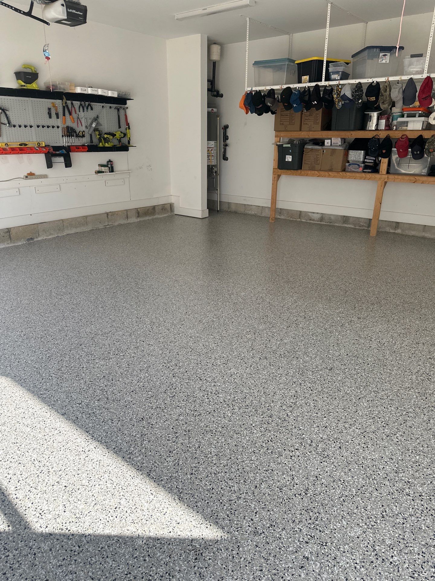 Garage Floor Coating using Cabin Fever by My Garage Floor Guys