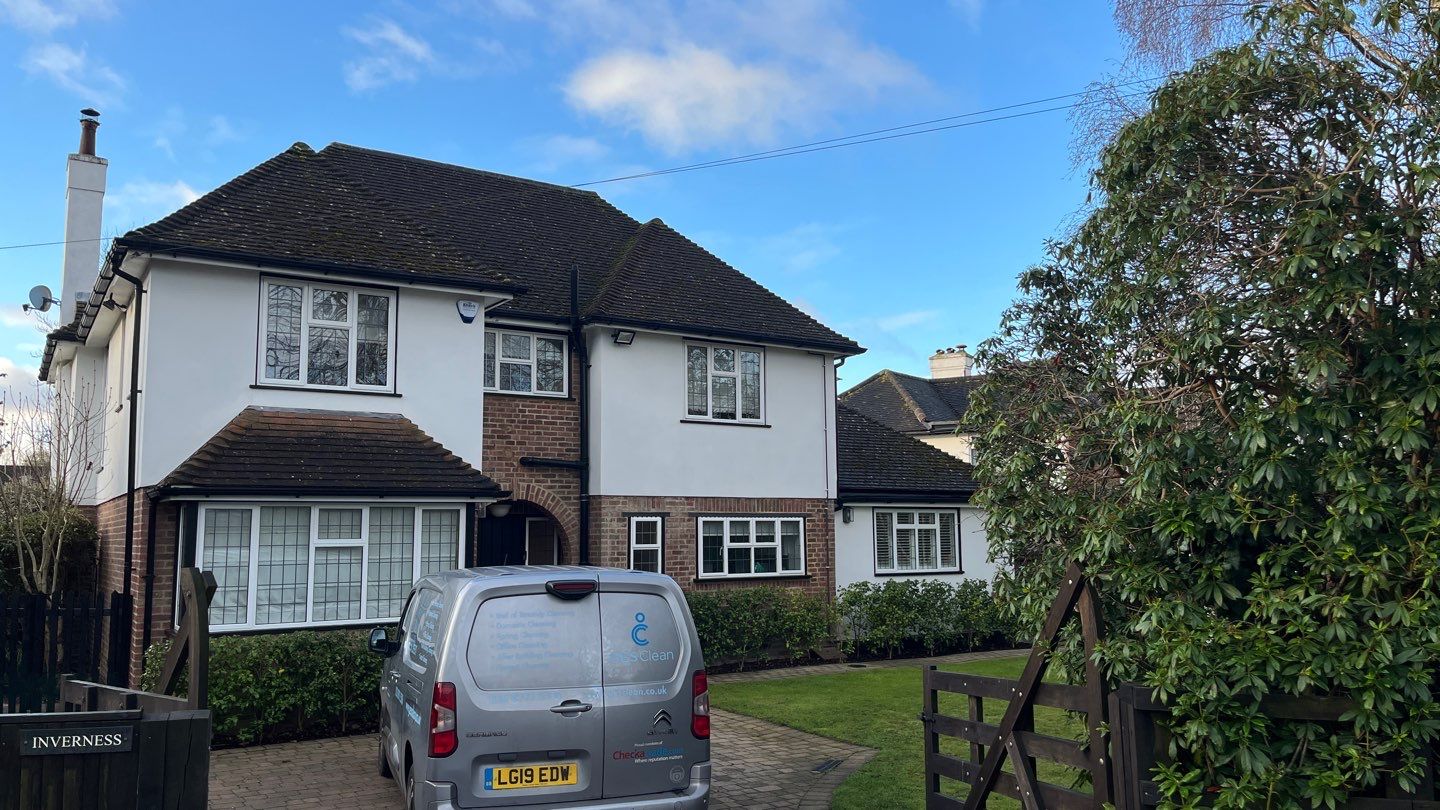 Roof Cleaning using Honda 15lpm Low Pressure Washing Machine by Ges Exterior Cleaning ltd