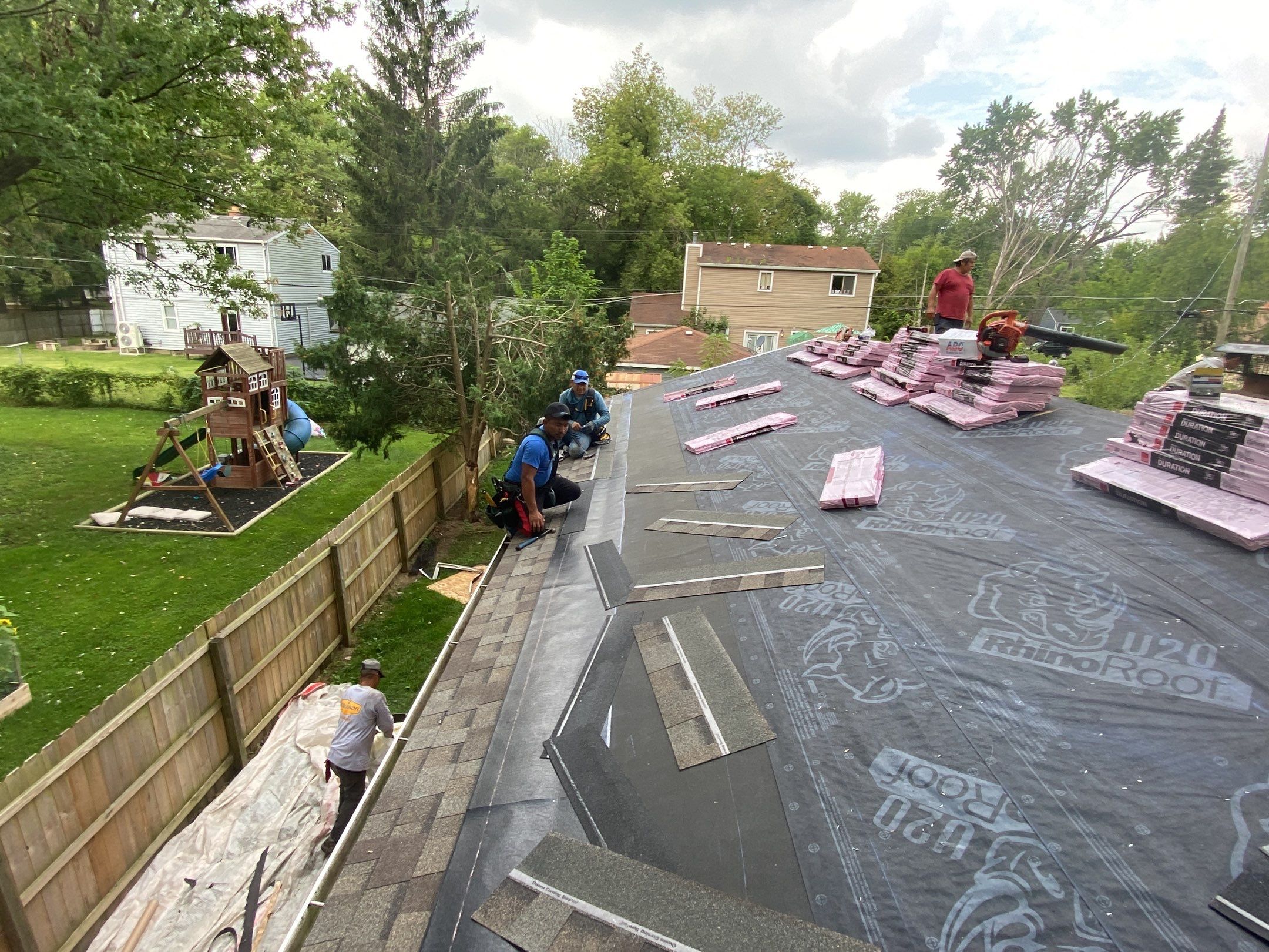 Roof Replacement using Owens Corning by 180 Contractors
