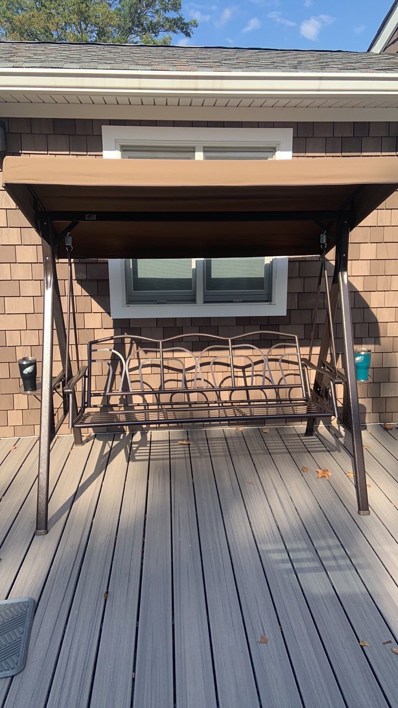 Porch Swing Assembly using Swing by A1 NERDY HOMES LLC
