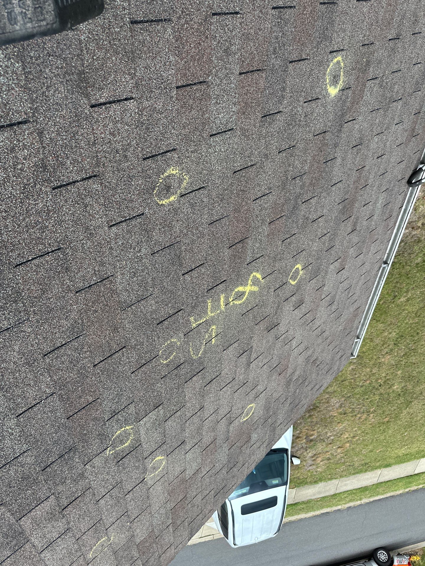 Roof replacement and interior repair by hail damage by Just Brilliant Restoration JBR