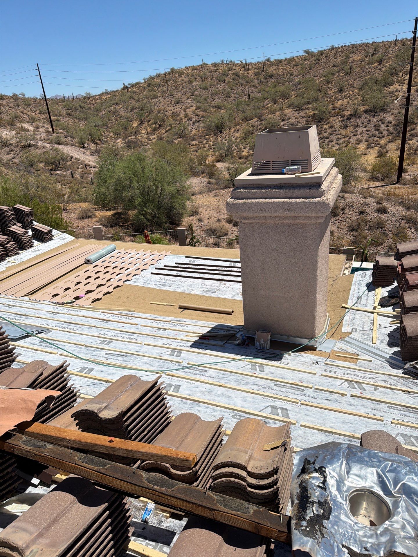 Project in Fountain Hills, AZ by Saint Roofing